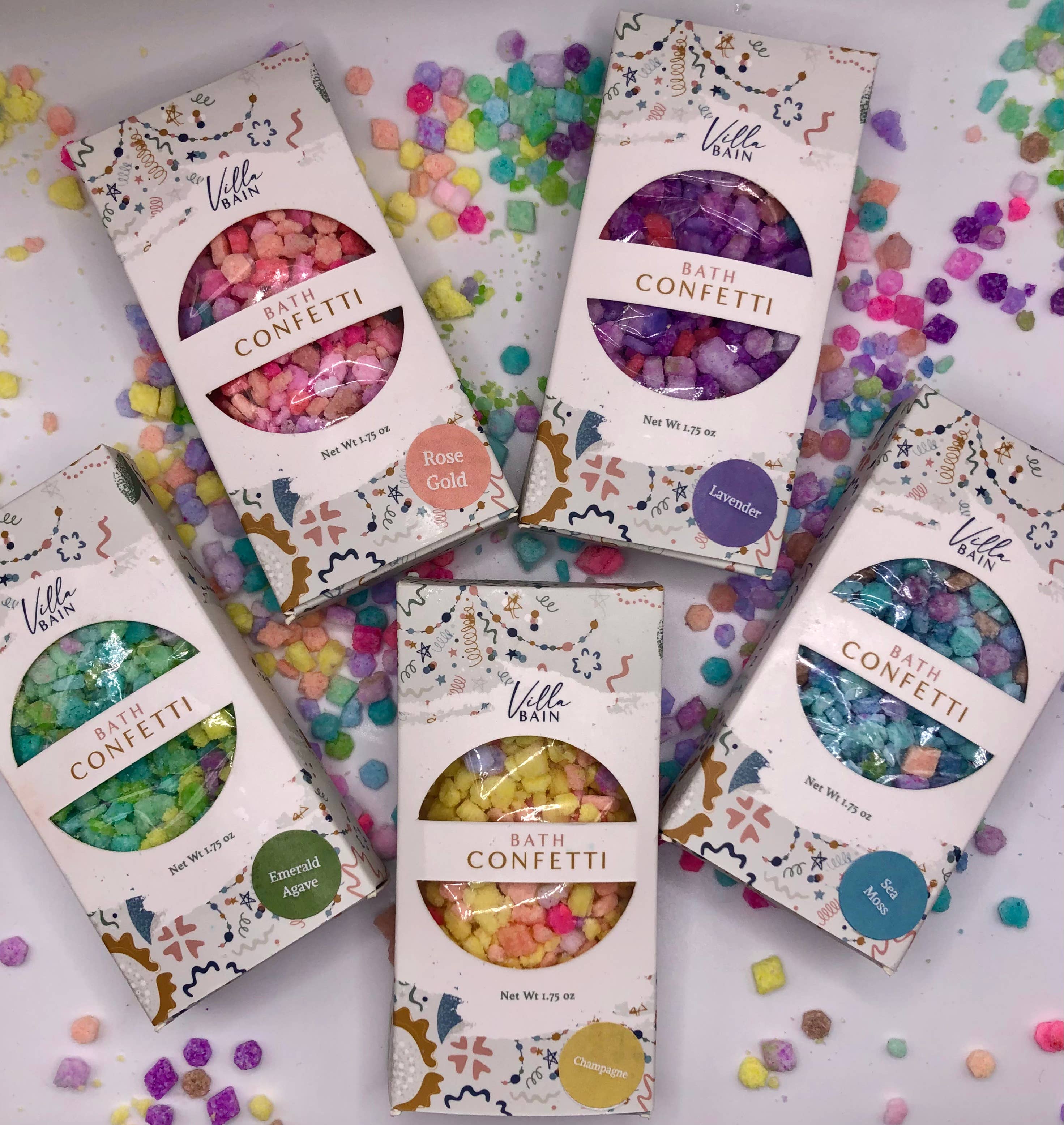 Lavender Bath Confetti - Decor Addict, LLC