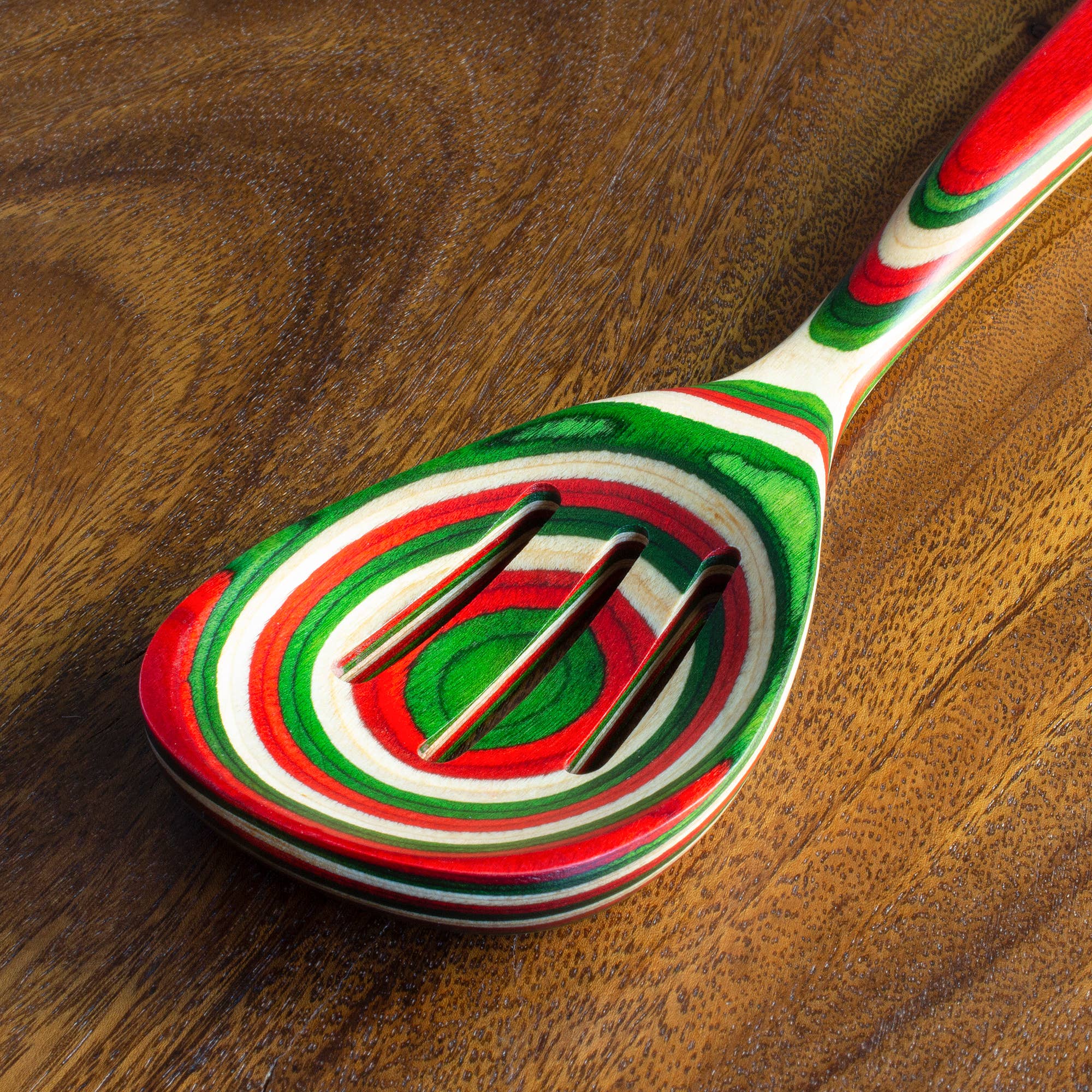 Baltique® North Pole Collection Slotted Cooking Spoon - Decor Addict, LLC