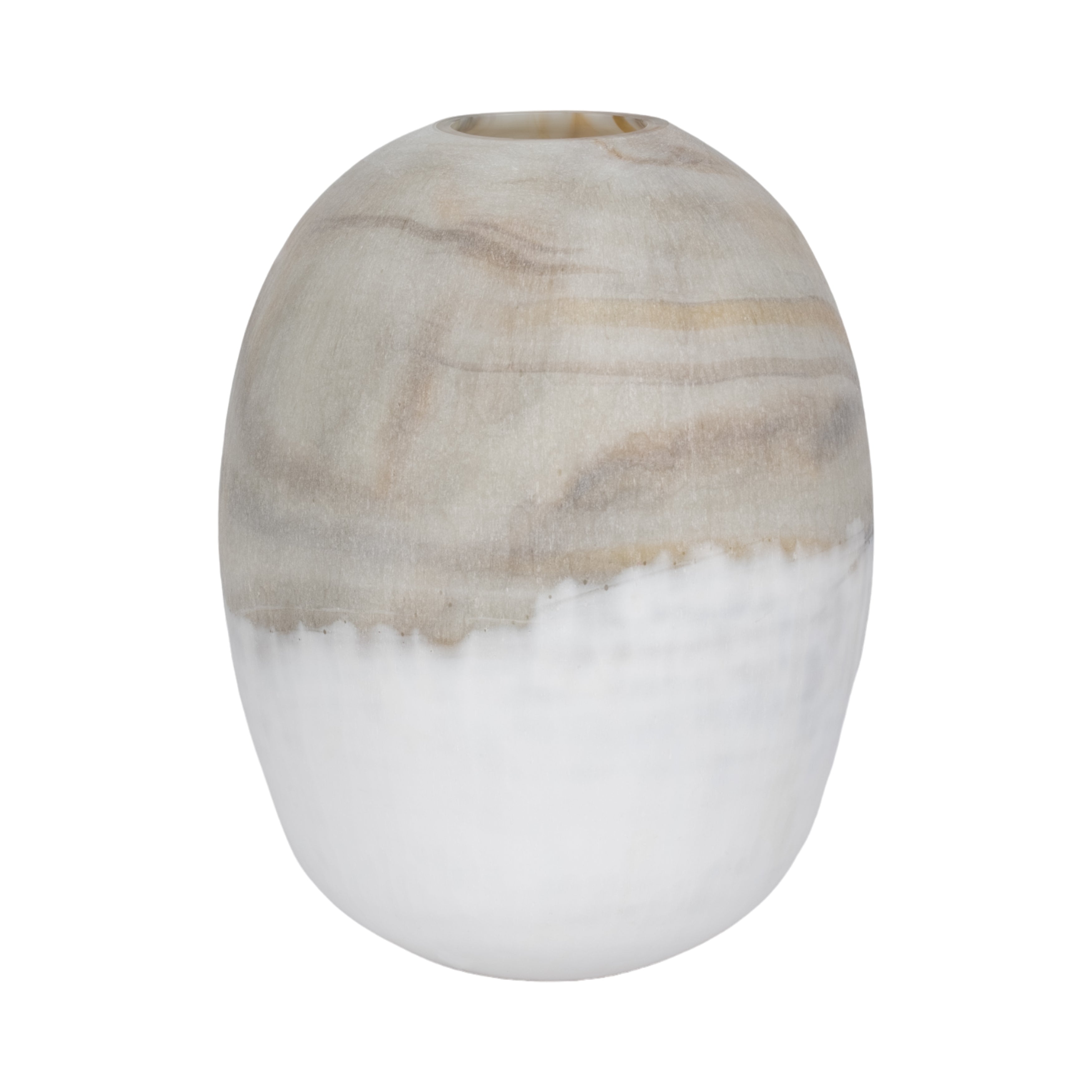 Chathamside Gray Glass Vase