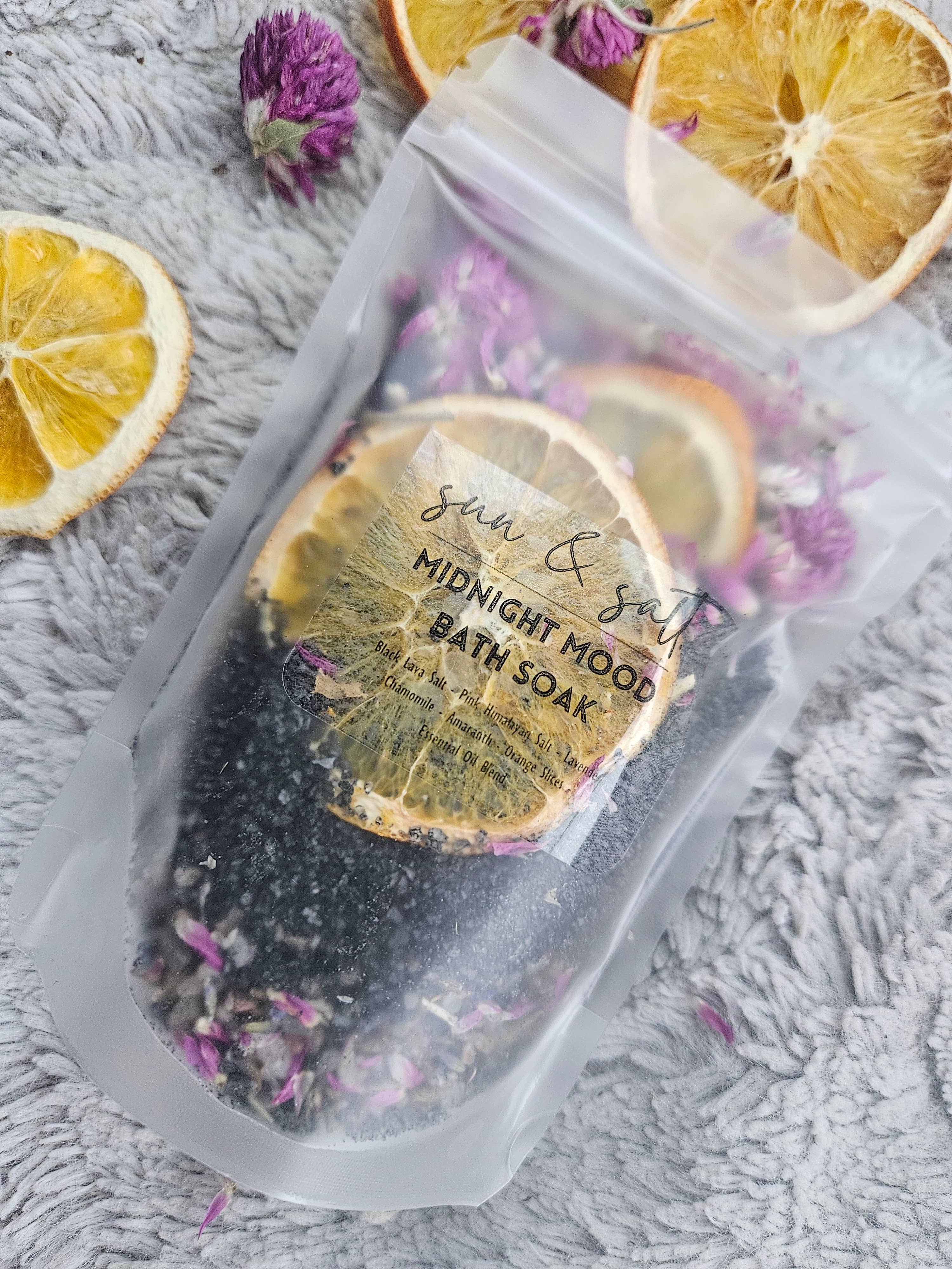Midnight Mood Bath Soak - Natural Bath Salt - Decor Addict, LLC