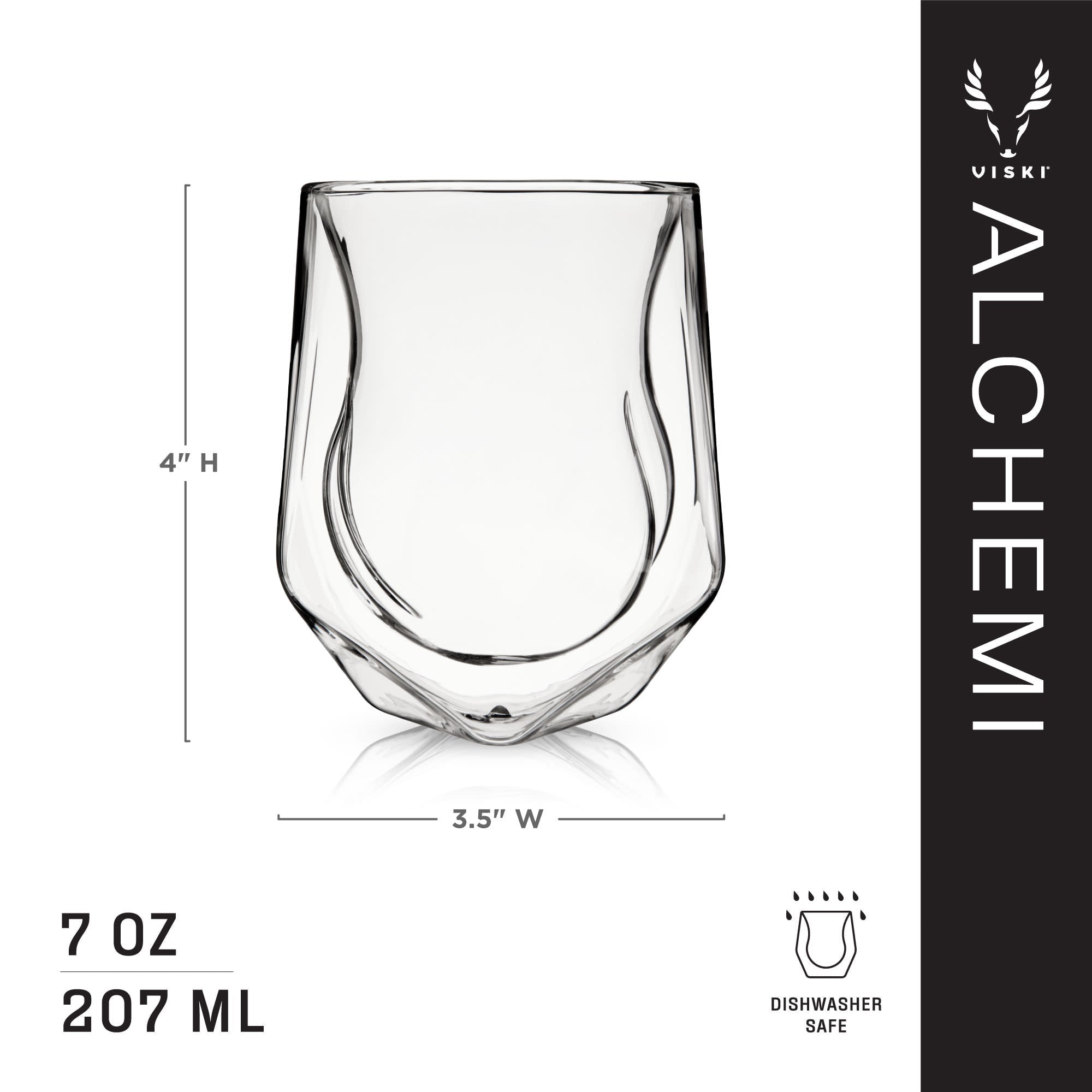 Alchemi Double-Walled Aerating Tumblers Set of 2 - Decor Addict, LLC