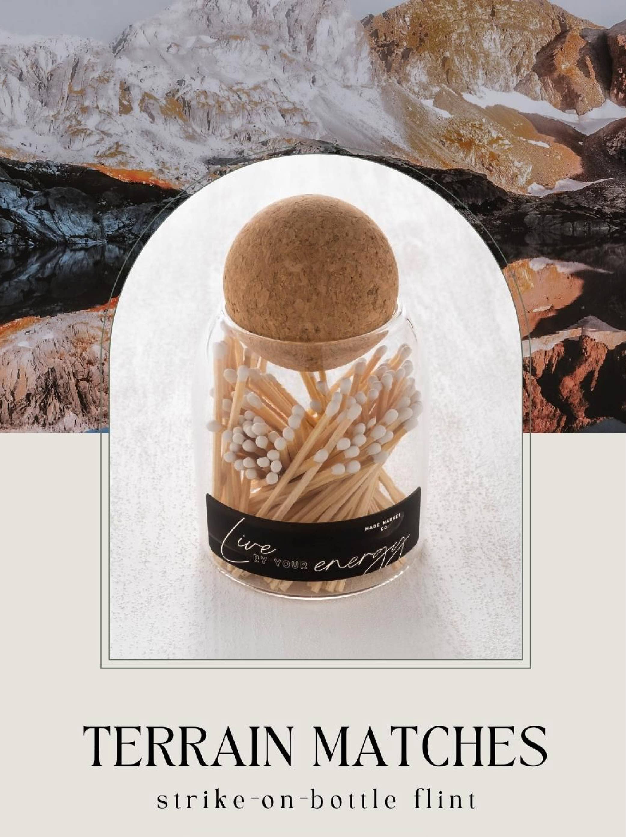 Terrain White Matches - Decor Addict, LLC