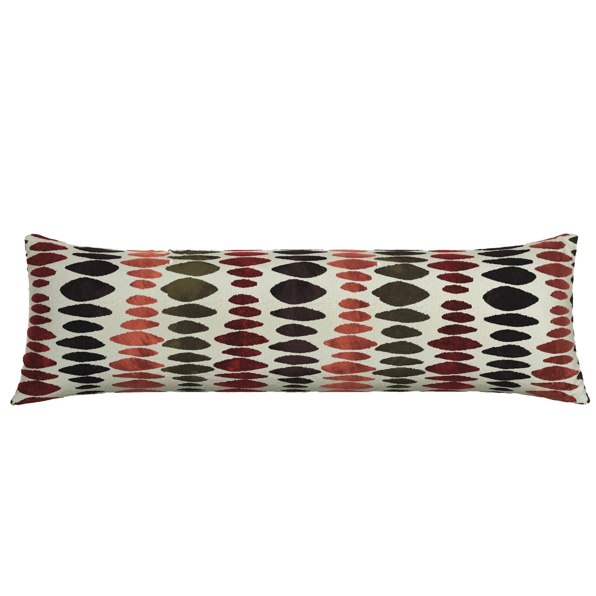Bournville Lumbar Pillow: 12" x 24" - Decor Addict, LLC