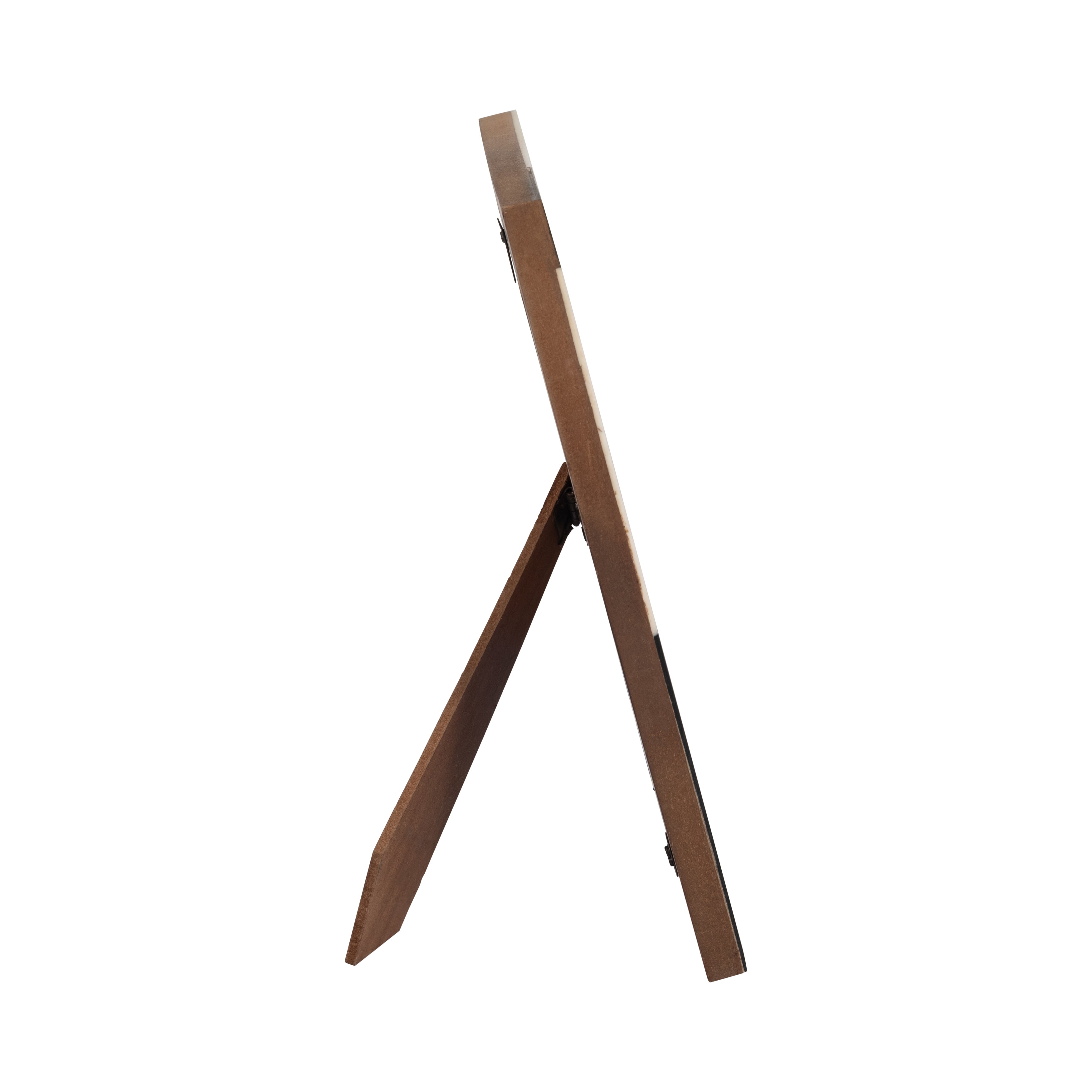 Resin, 5x7 Mid-century Photo Frame, Multi - Decor Addict, LLC