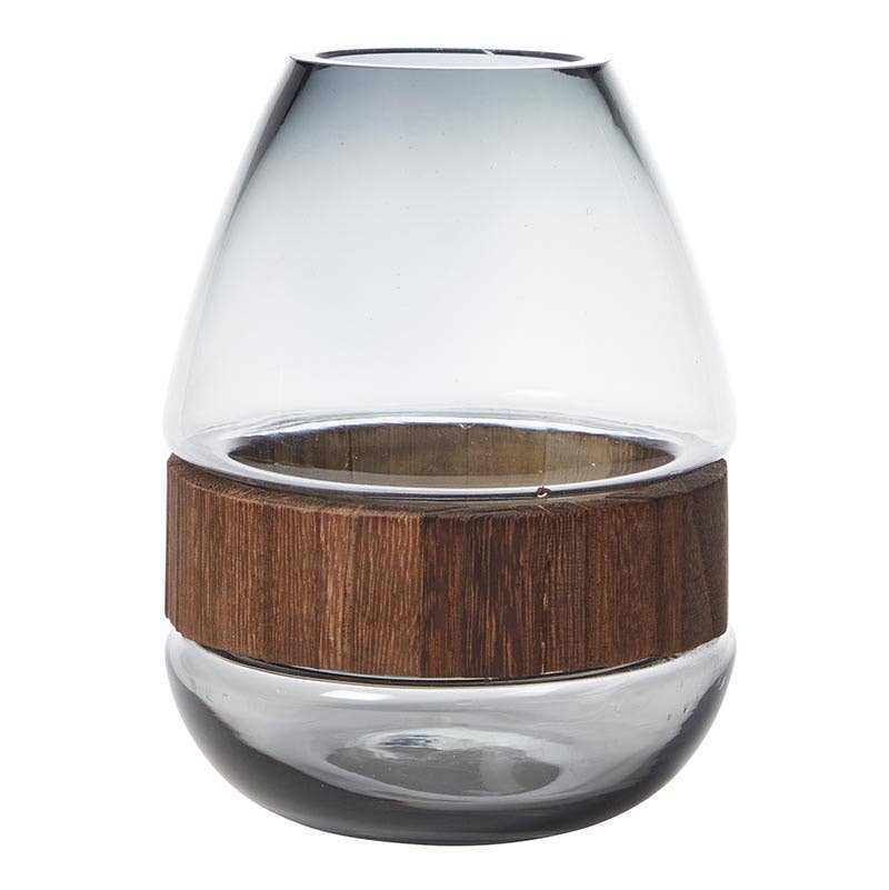 Wood Bud Vases - Set of 2 - Decor Addict, LLC