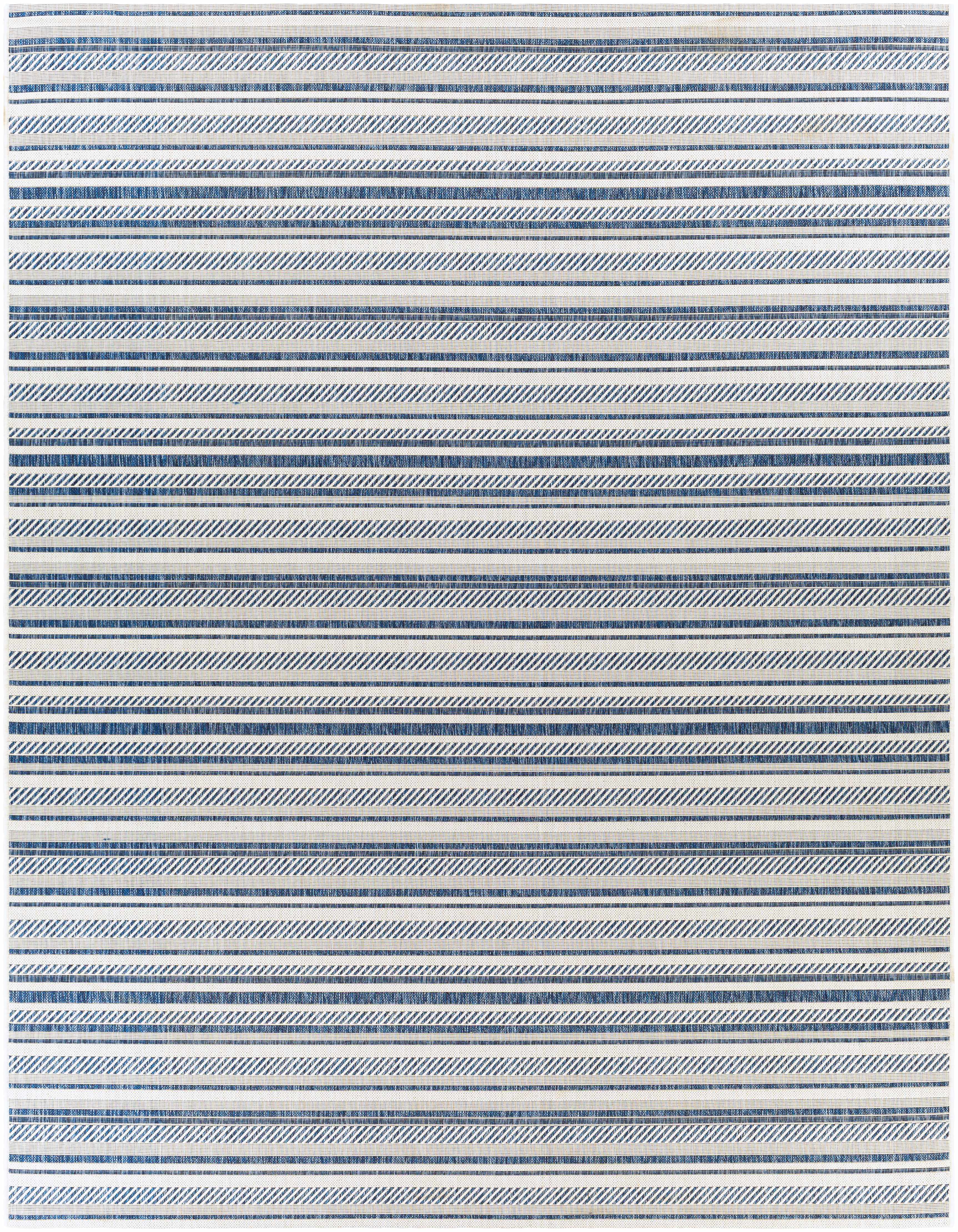 Olin White&Blue Performance Rug - Decor Addict, LLC