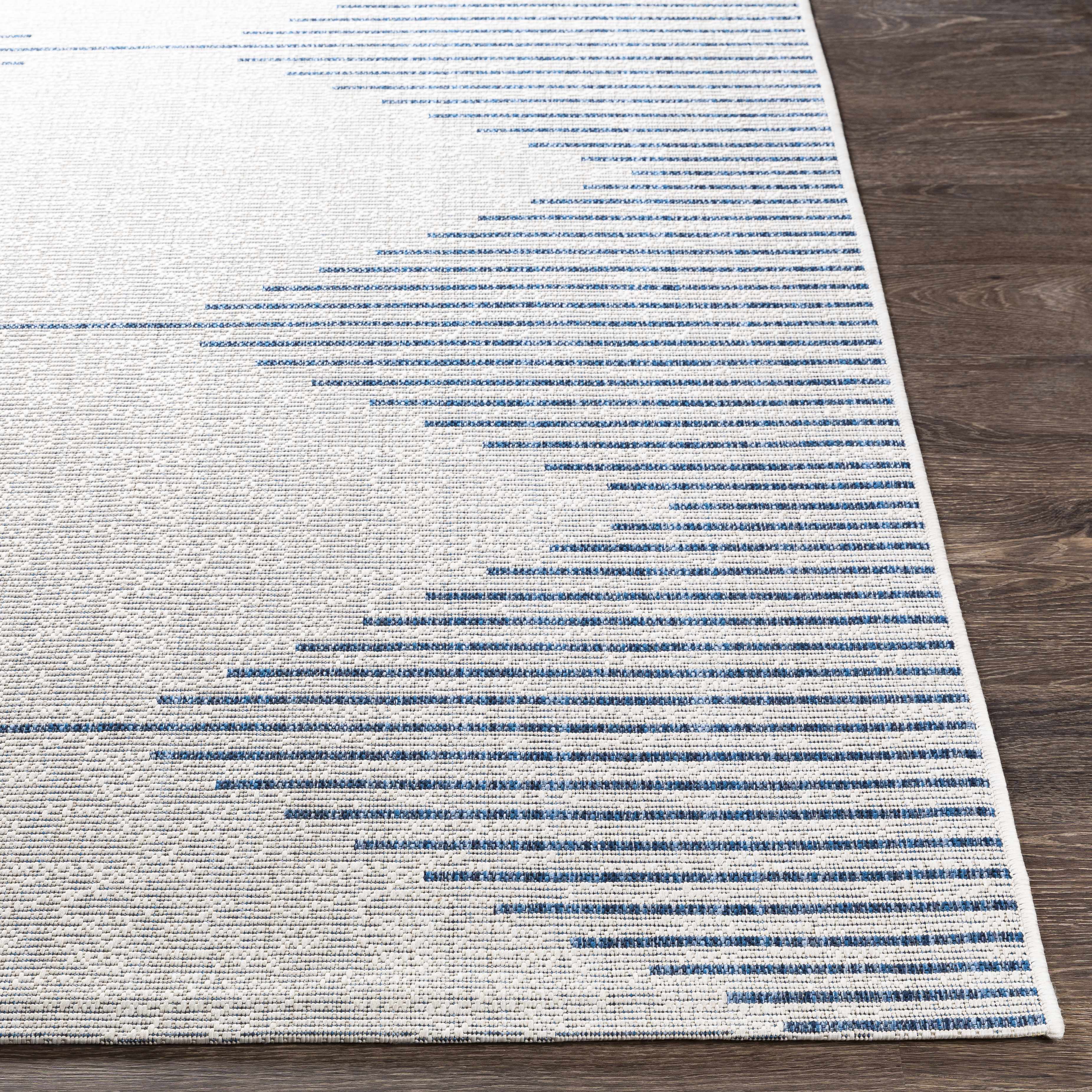 Stephan Blue & Cream Area Rug - Decor Addict, LLC