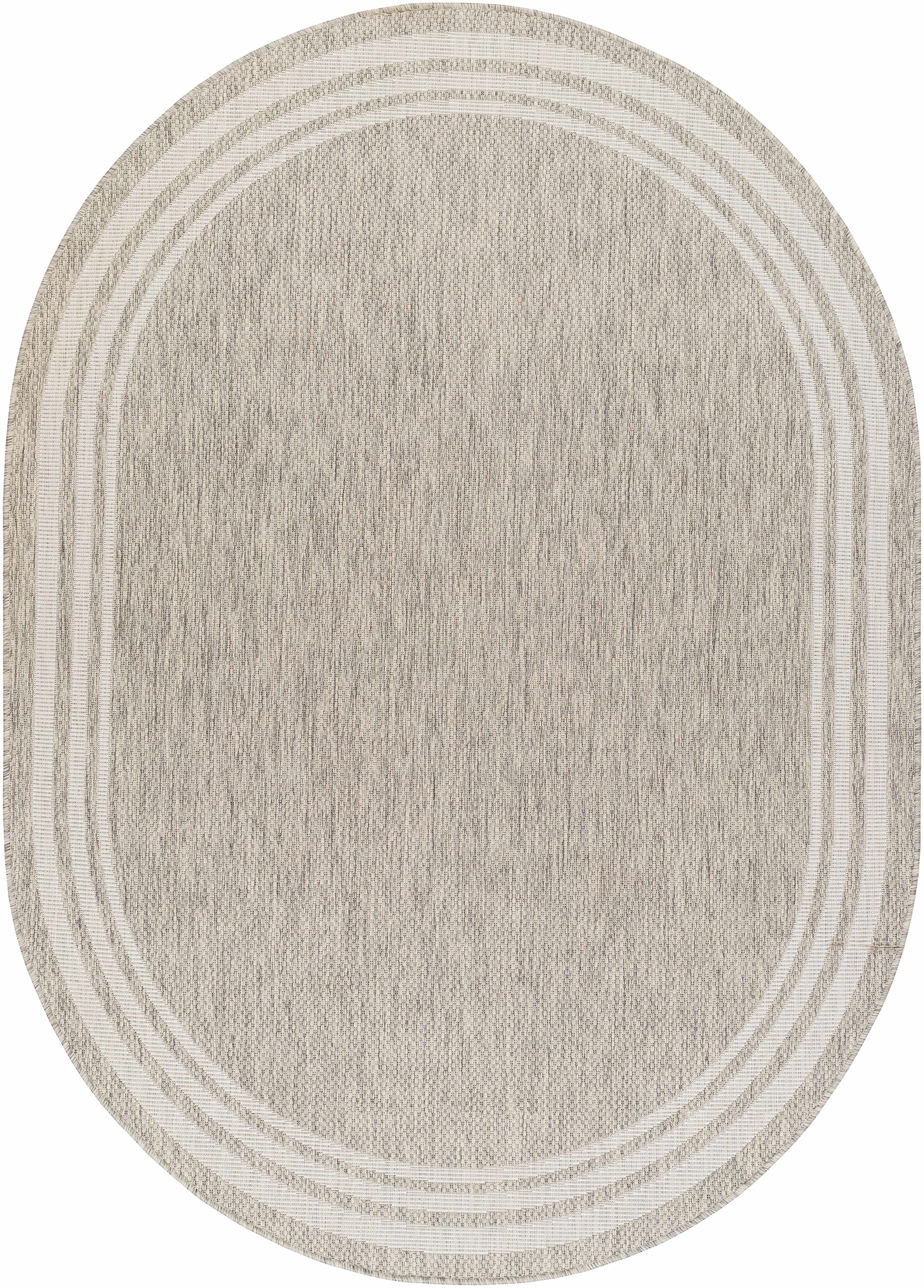 Burradoo Bordered Beige Rug - Decor Addict, LLC