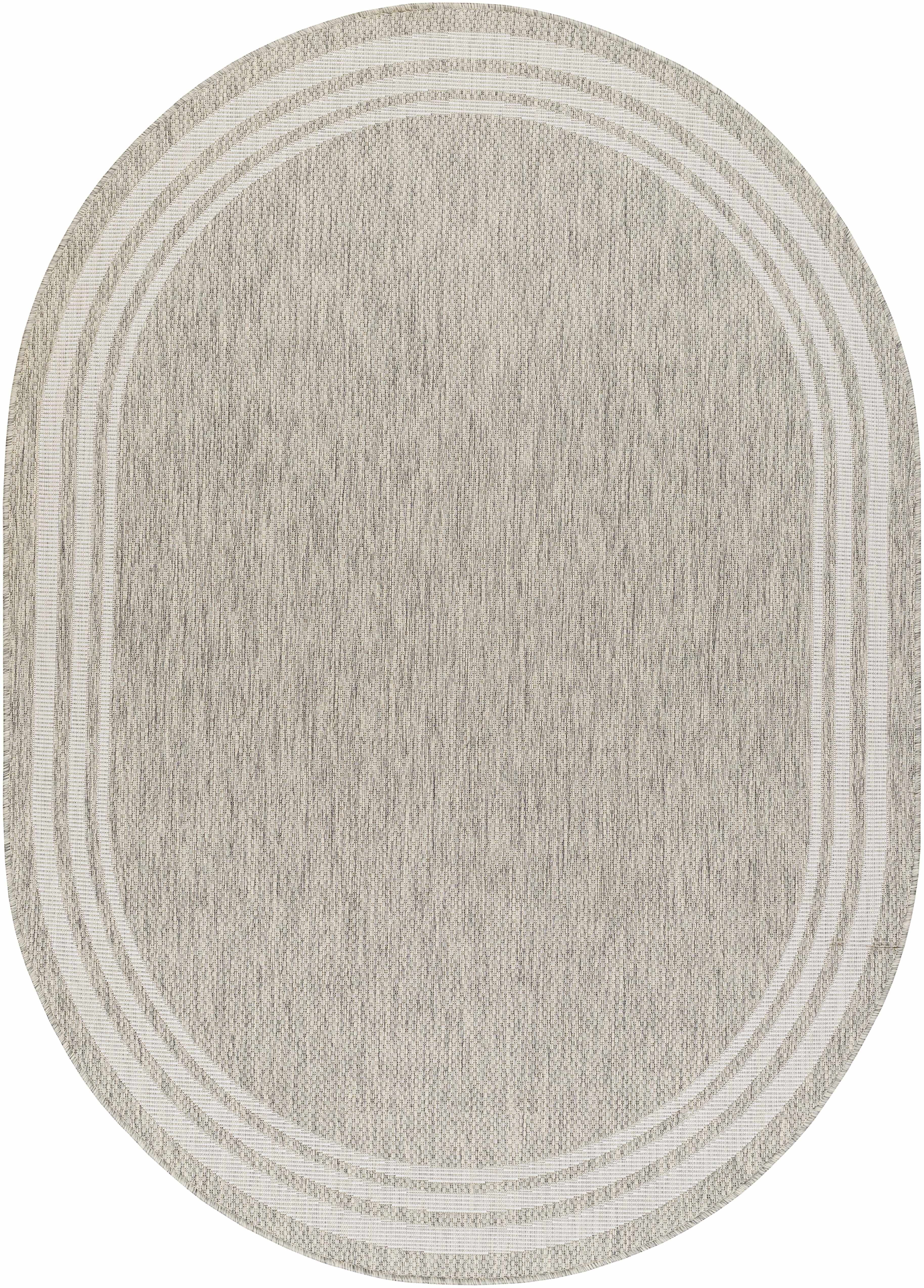 Burradoo Bordered Beige Rug - Decor Addict, LLC