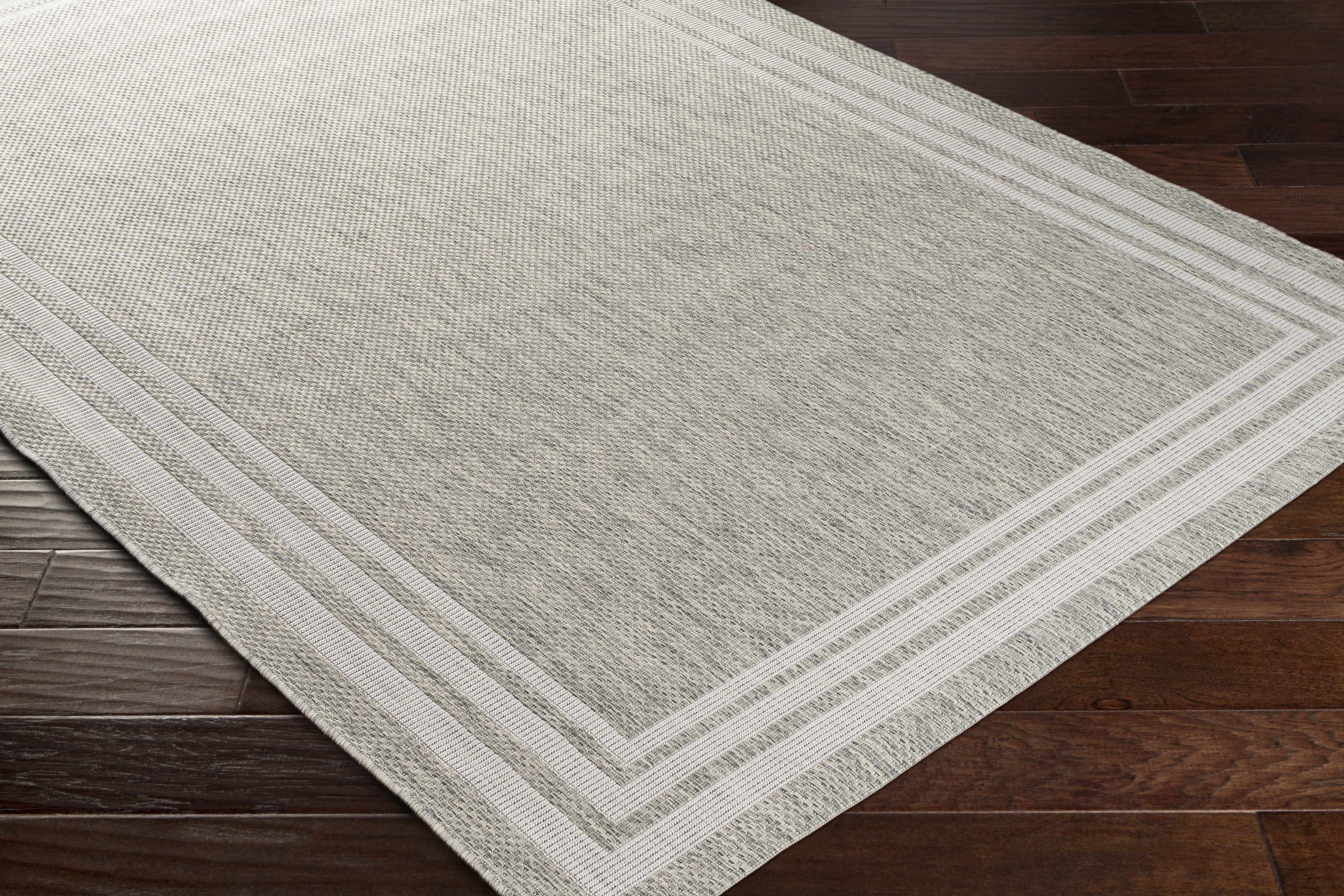 Burradoo Bordered Beige Rug - Decor Addict, LLC