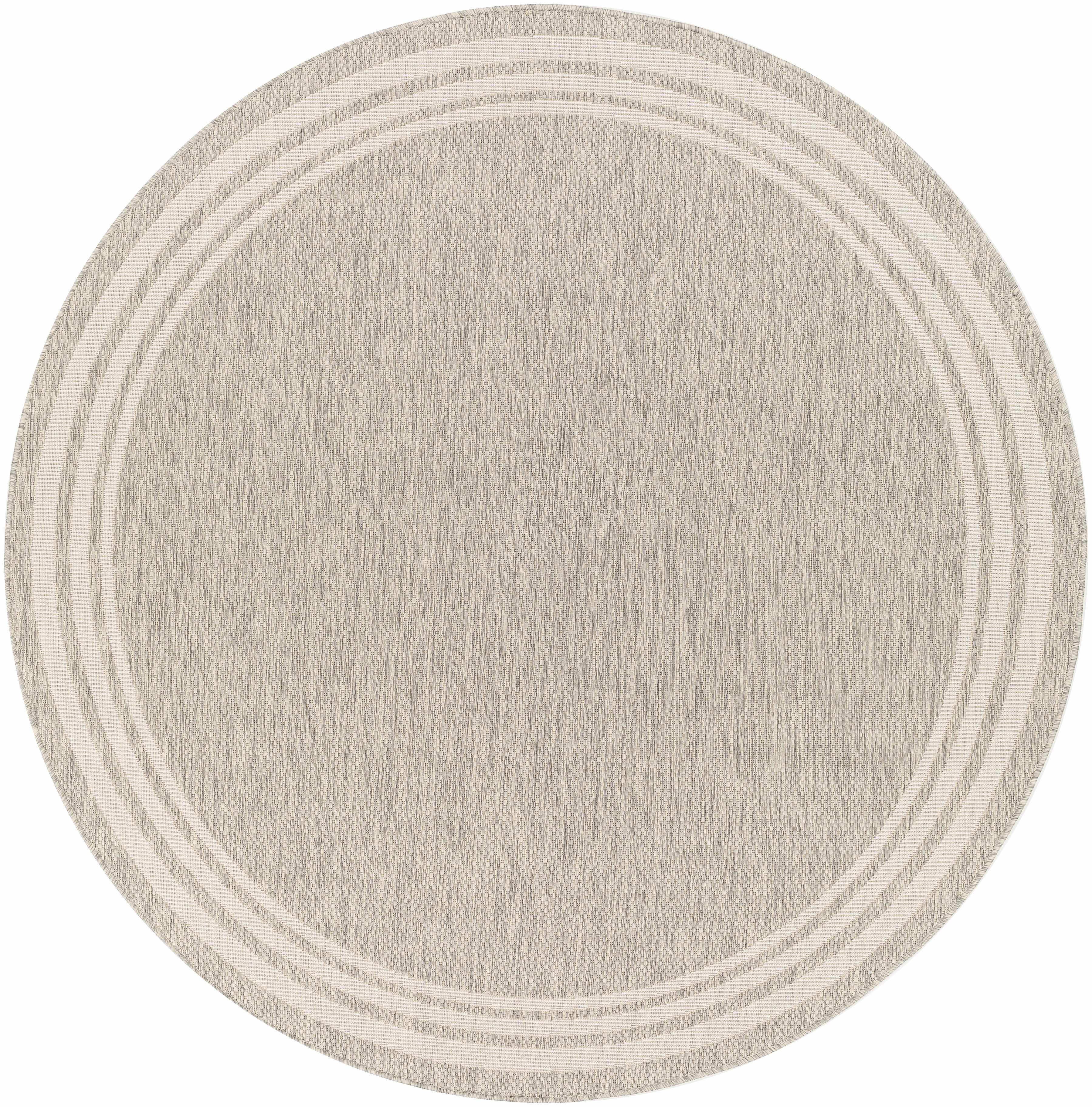 Burradoo Bordered Beige Rug - Decor Addict, LLC