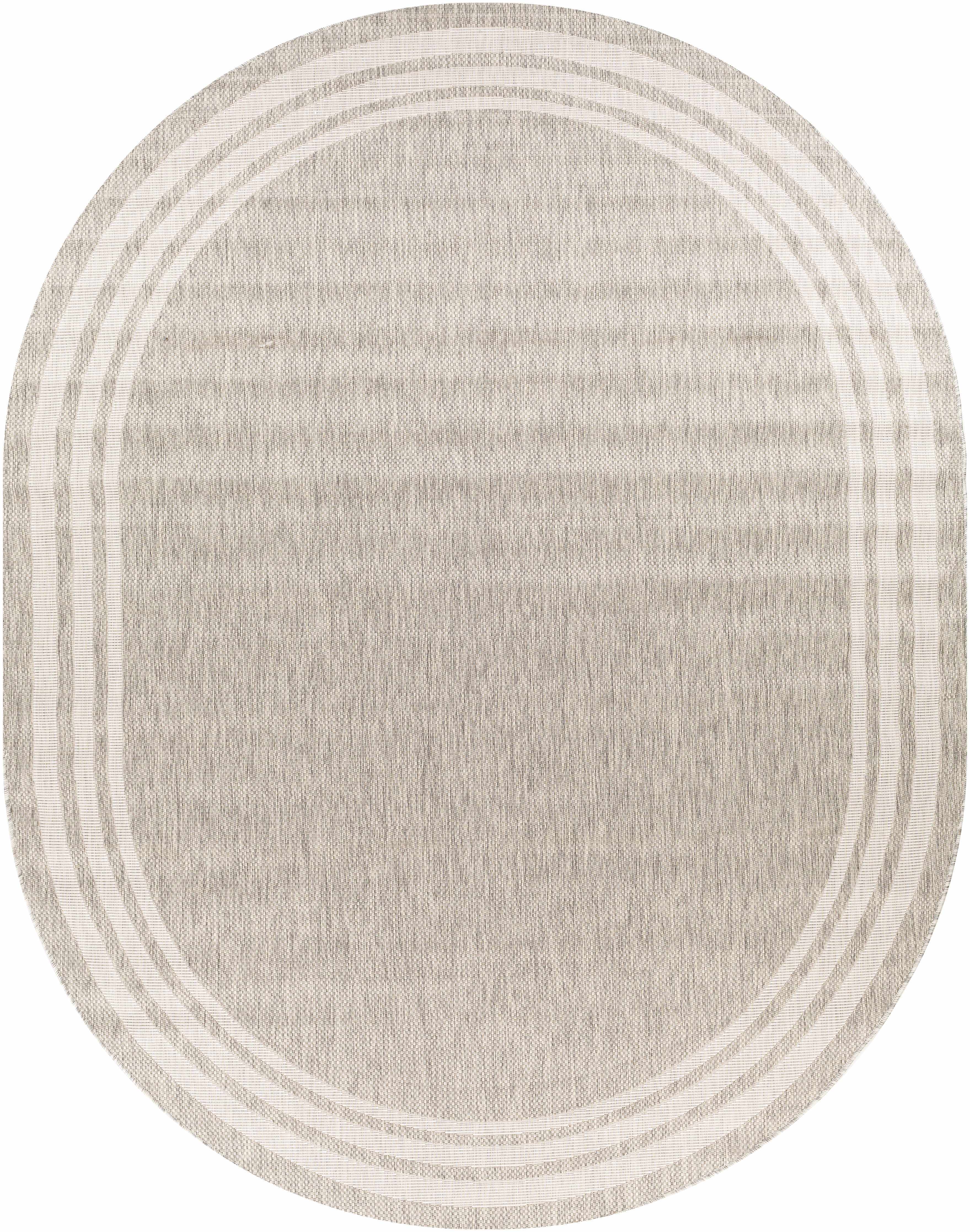 Burradoo Bordered Beige Rug - Decor Addict, LLC