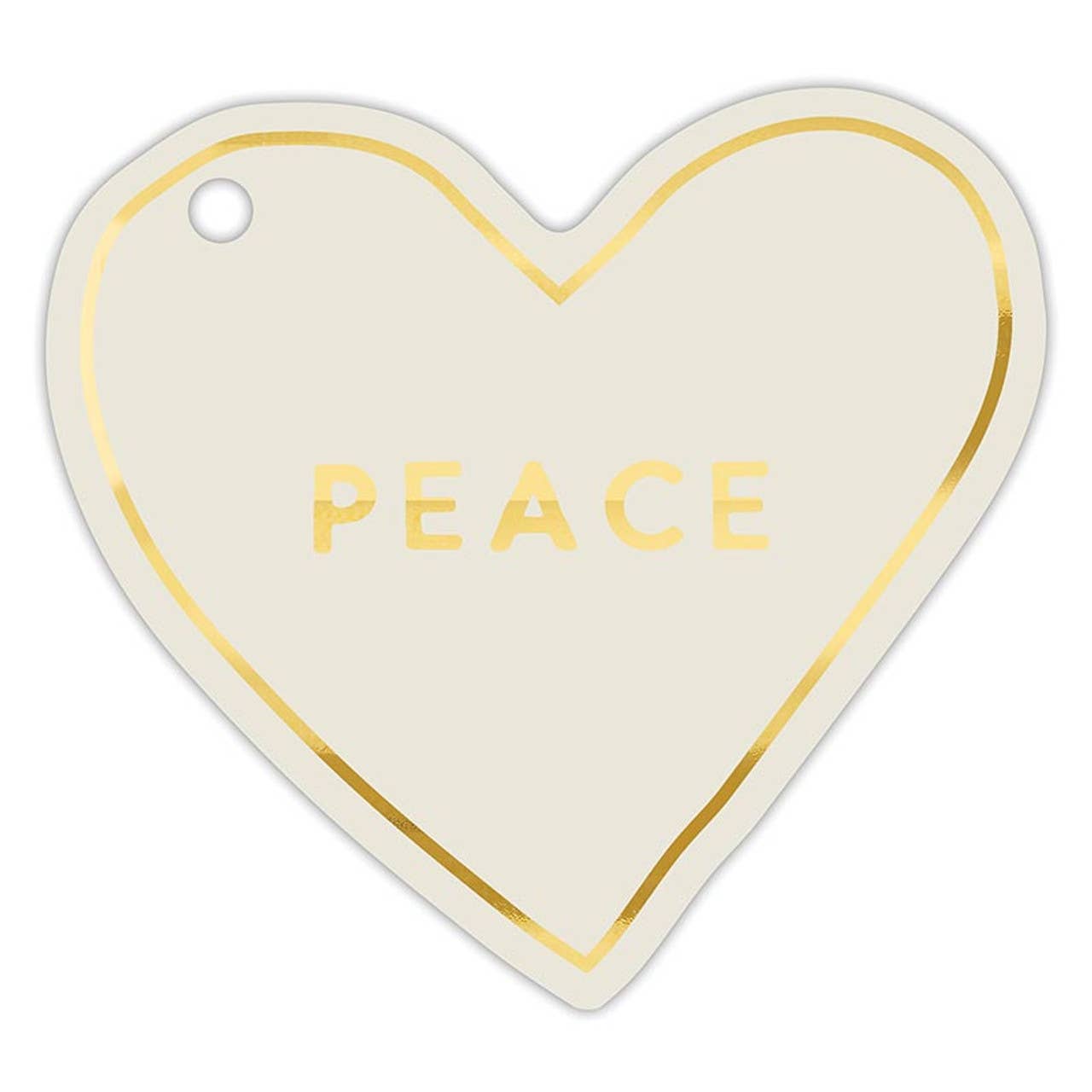 Gift Tag Book - Die-Cut Hearts: Material - Decor Addict, LLC