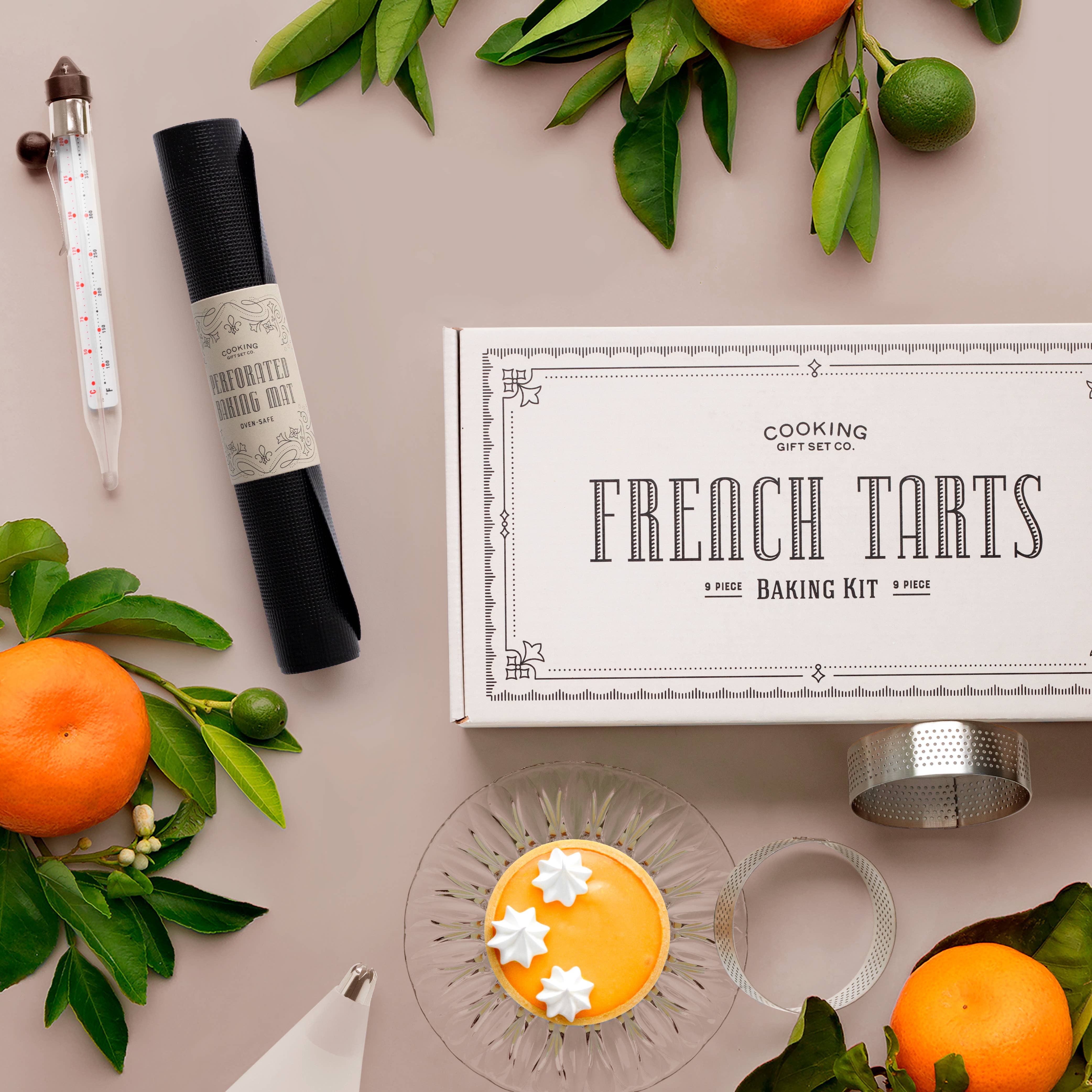 French Tart Baking Kit | Cake Decorating Tools | Unique Gift - Decor Addict, LLC