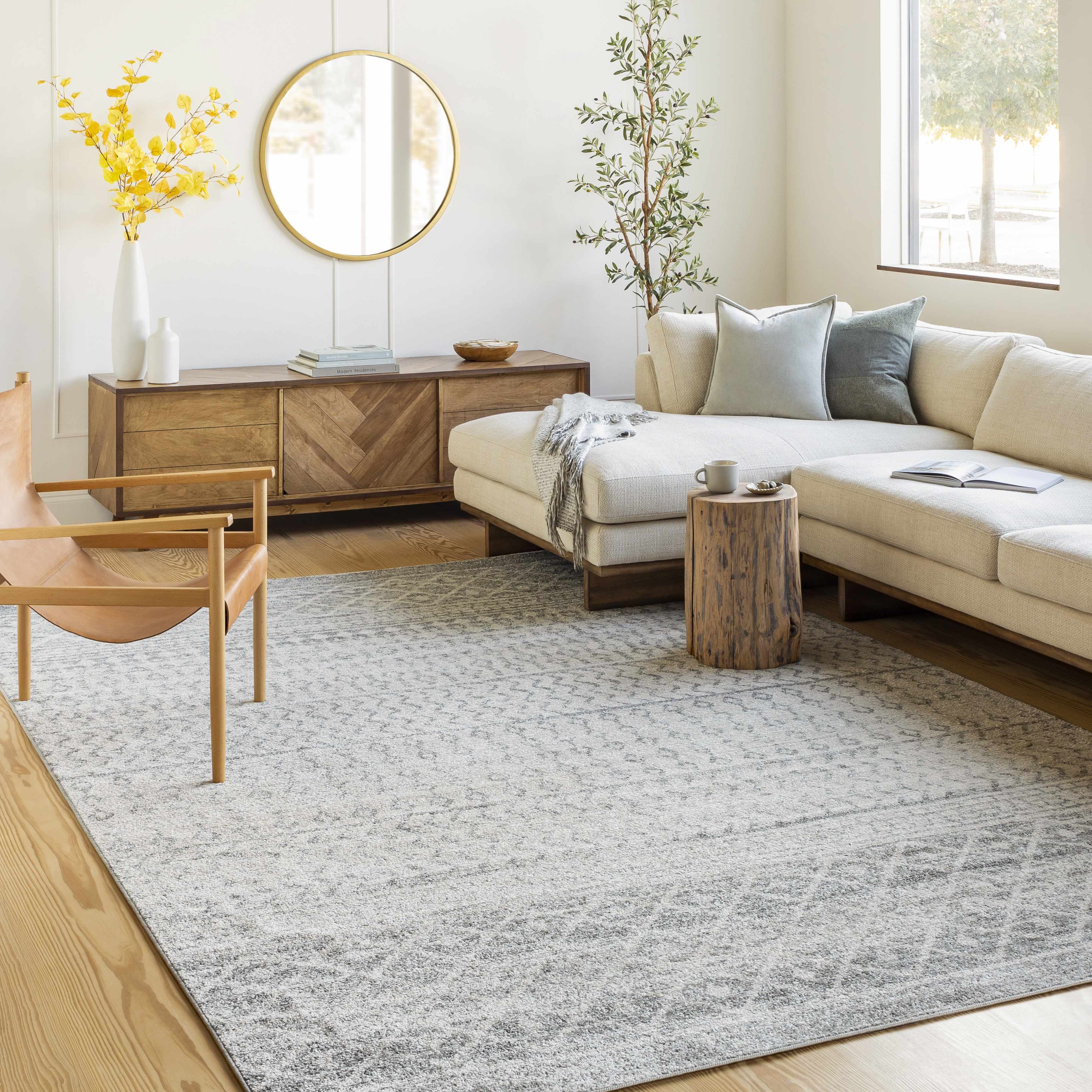 Constantin Gray Area Rug - Decor Addict, LLC