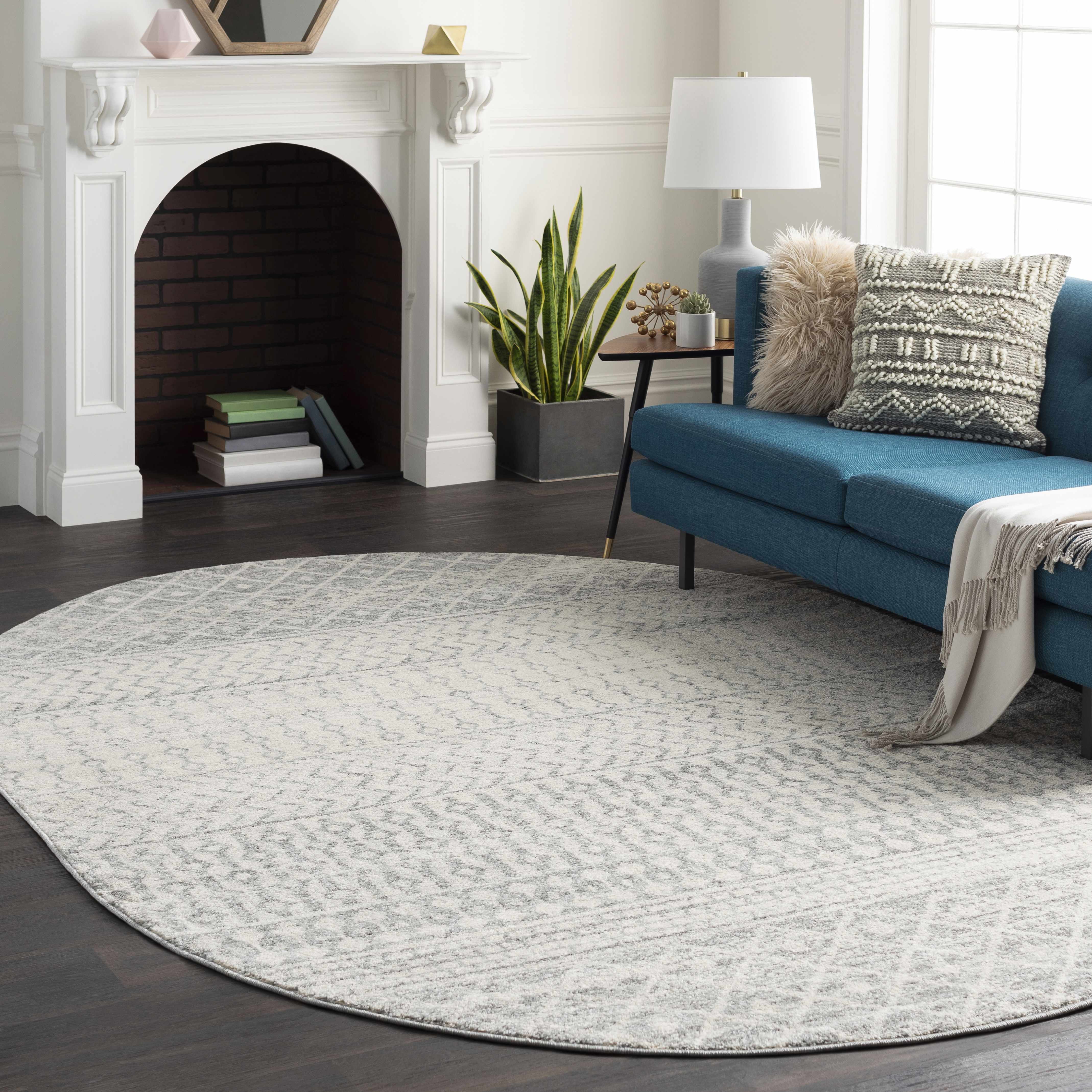 Constantin Gray Area Rug - Decor Addict, LLC
