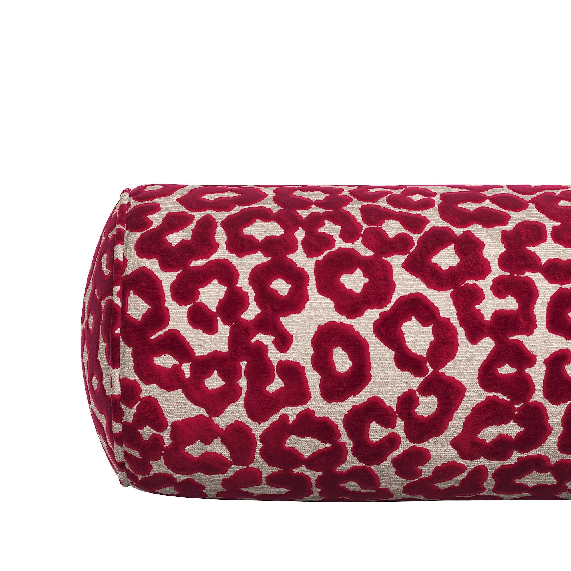 Elvira Bolster Pillow: Teal / 8" x 24" - Decor Addict, LLC