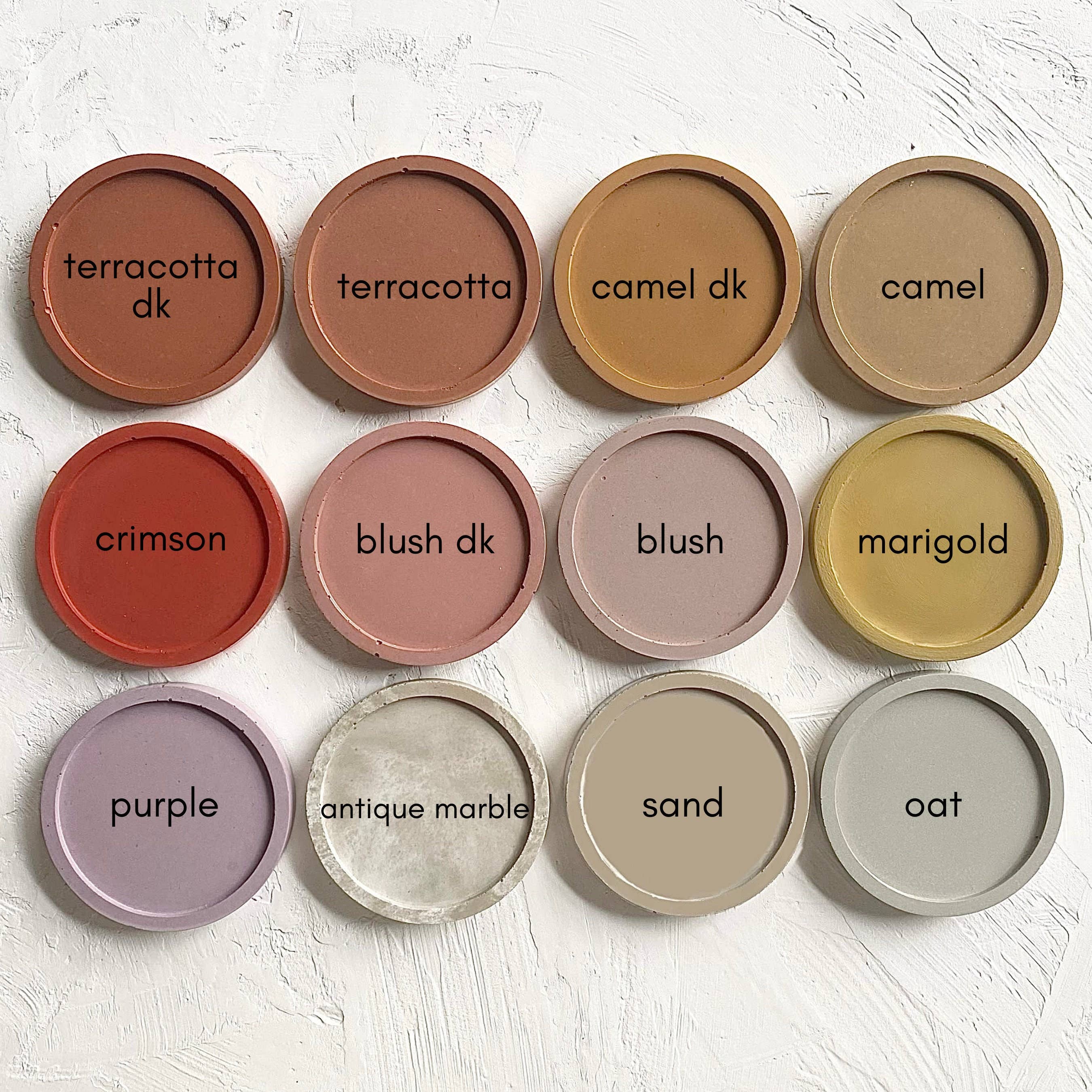 FORMA handmade concrete bowl: Blush - Decor Addict, LLC