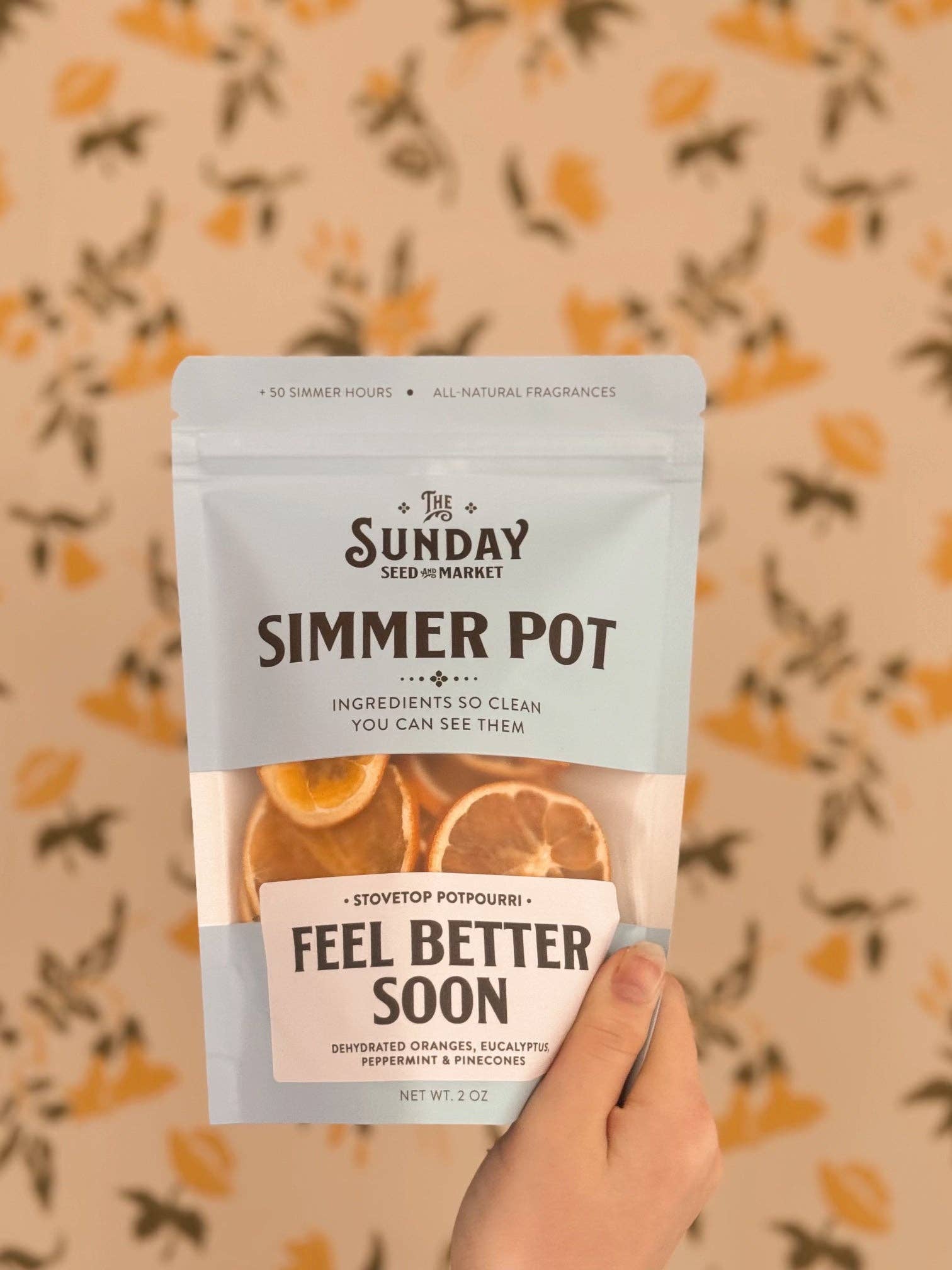 Feel Better Soon Simmer Pot | Orange Peppermint Eucalyptus - Decor Addict, LLC