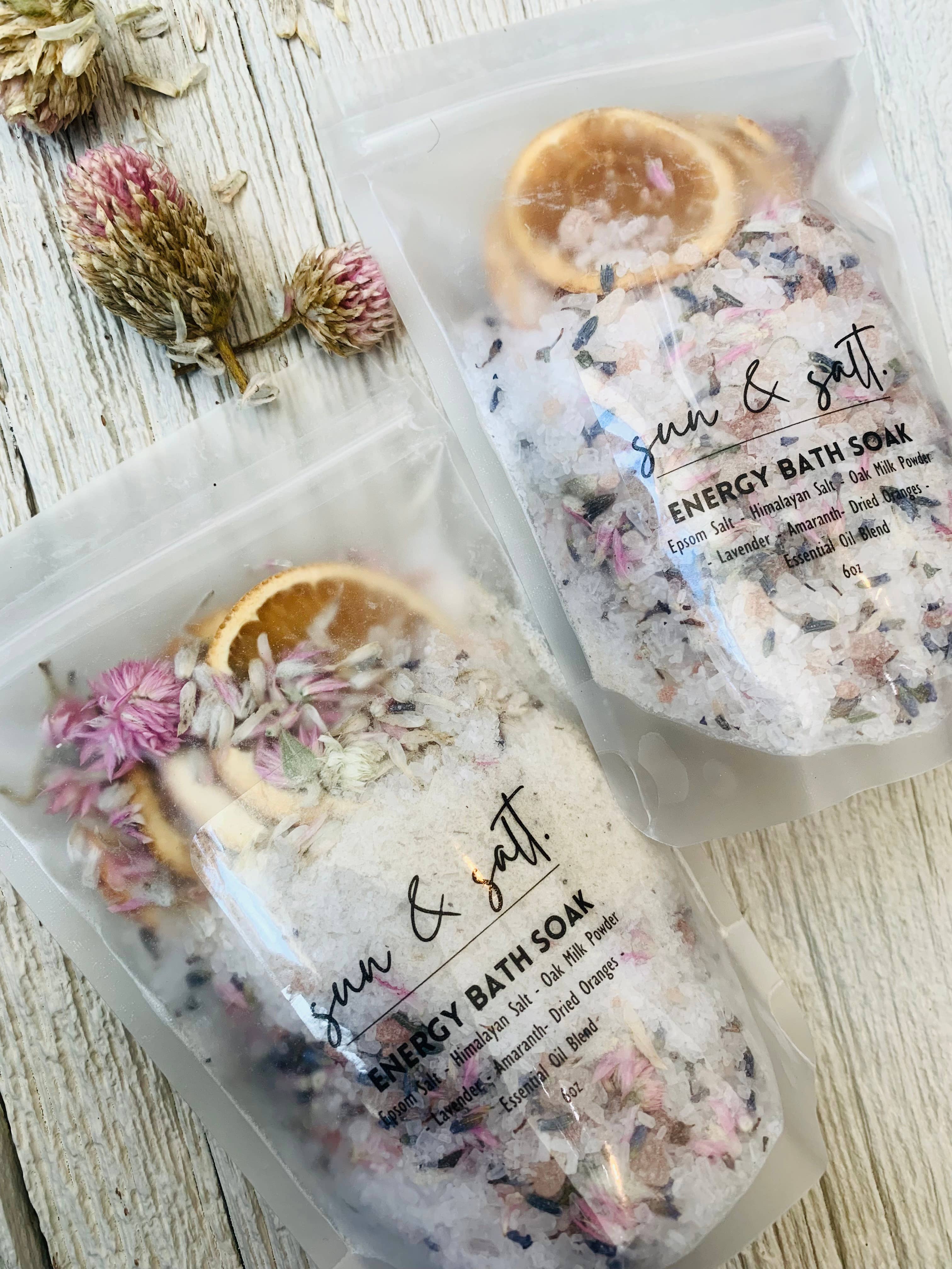 Energy Bath Soak - Bath Salts - Decor Addict, LLC