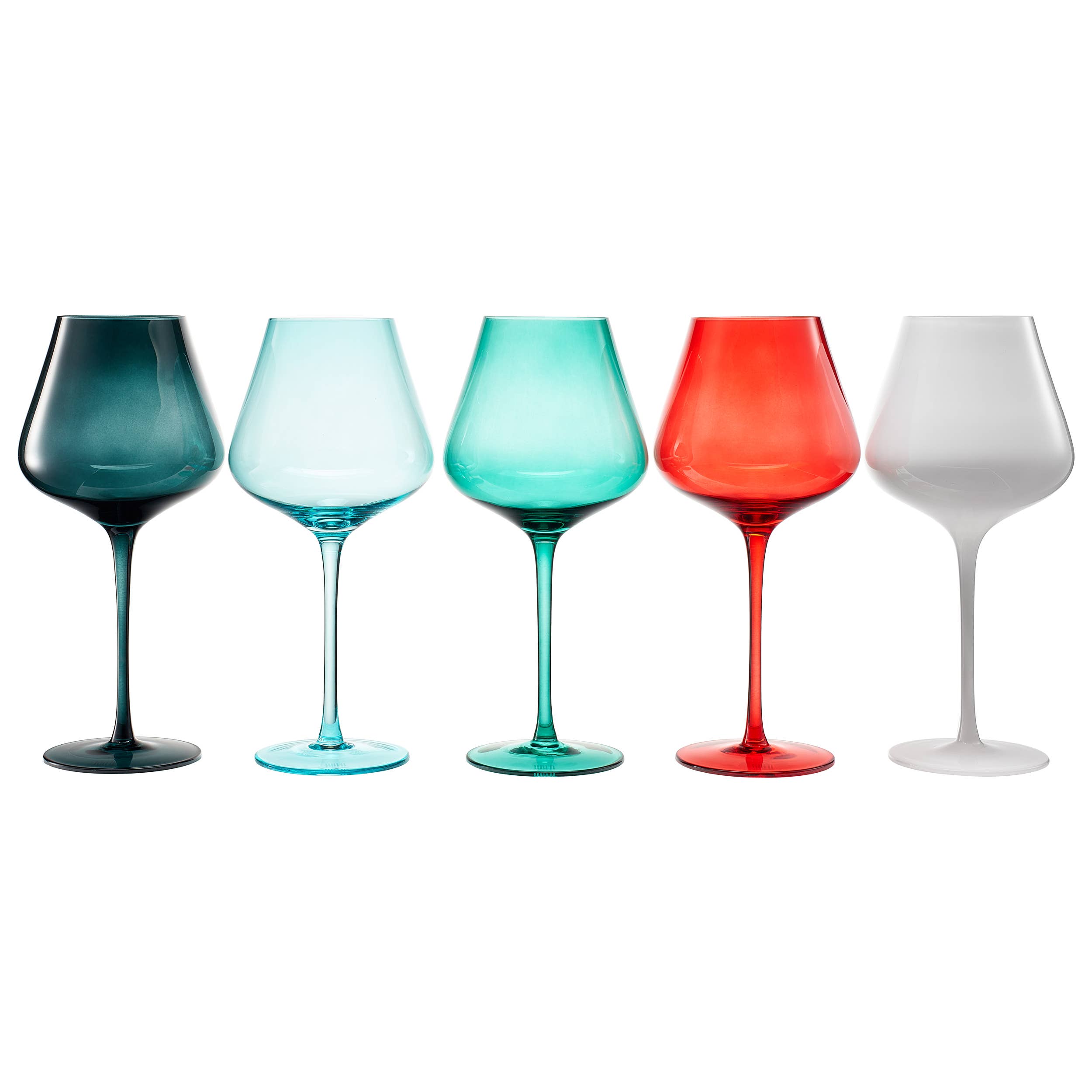City of Bondi Beach, Australia, Wine Glasses | 5 Set, 20 OZ - Decor Addict, LLC