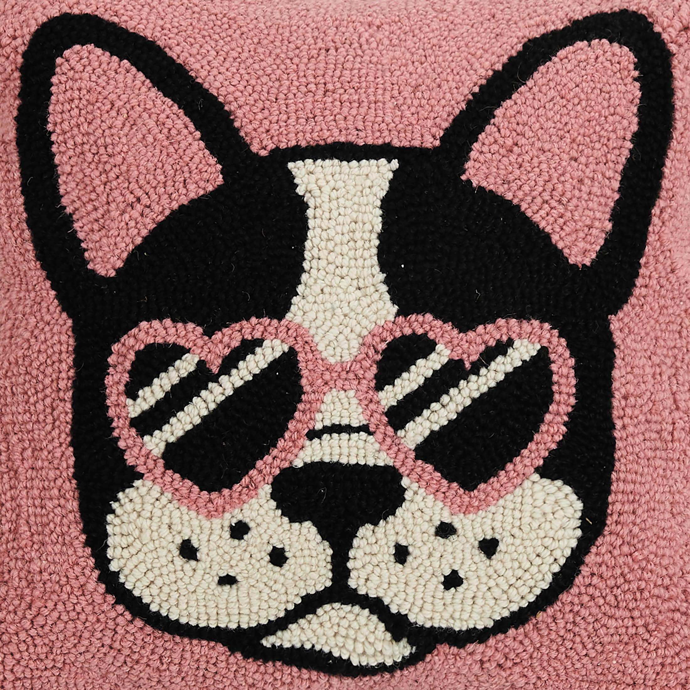 Cool French Bulldog Hook Pillow - The Pillow Shop - Decor Addict, LLC