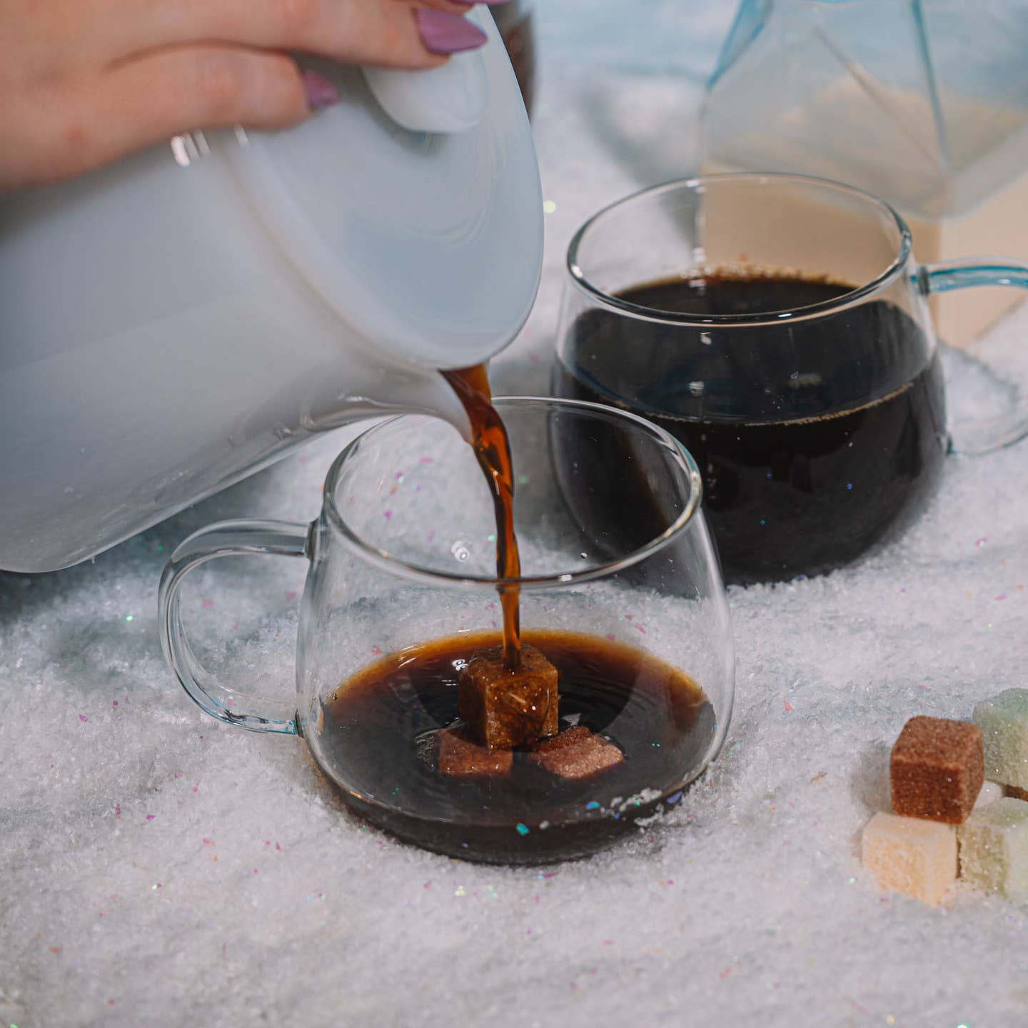 Winter Tea Cube Kit For Hot Drinks, 3 Gourmet Flavors - Decor Addict, LLC