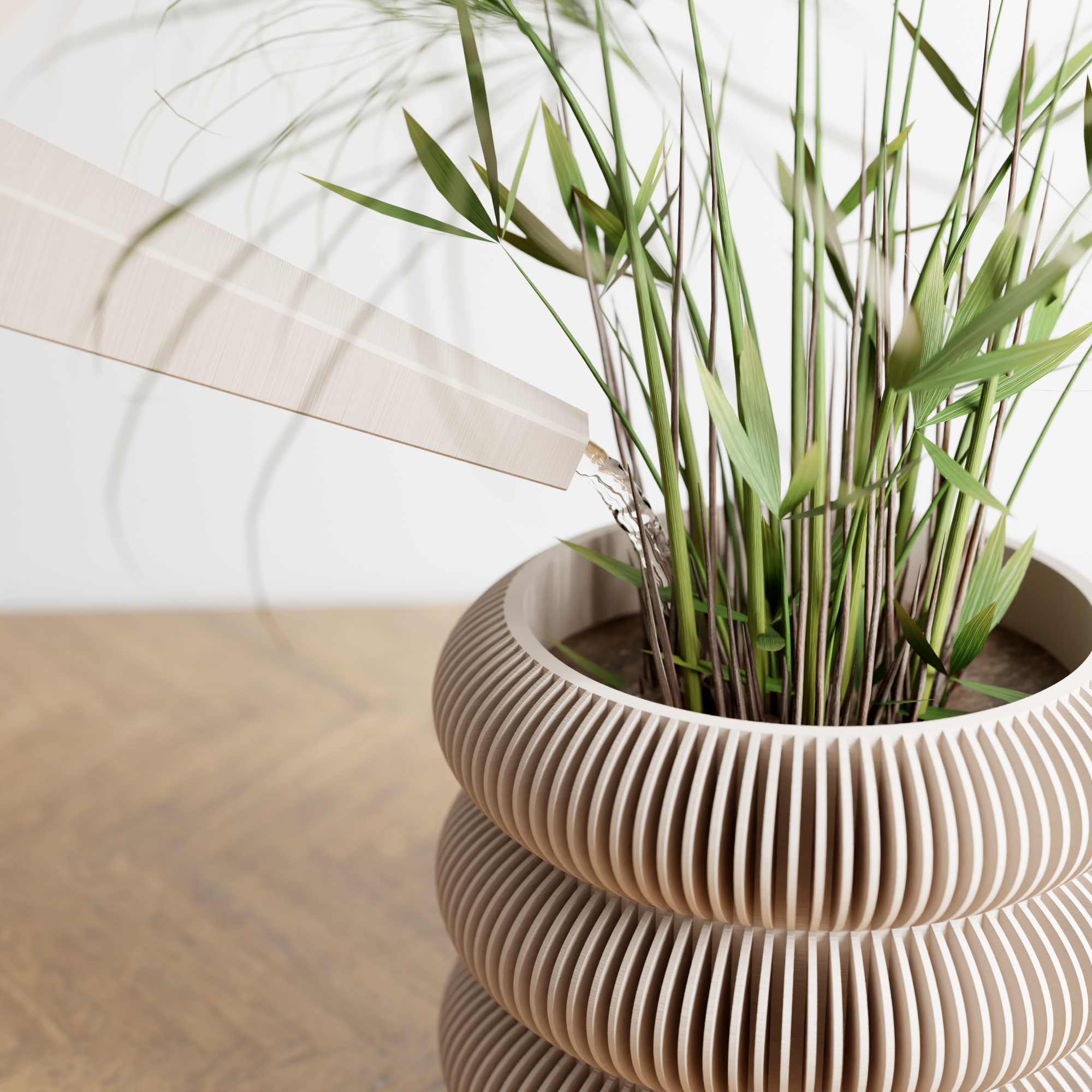 ZENFLOW Watering Can: Off White / Large - Decor Addict, LLC