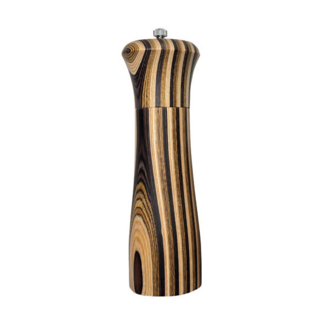 8" Natural Pakka Pepper Mill - Contemporary - Decor Addict, LLC