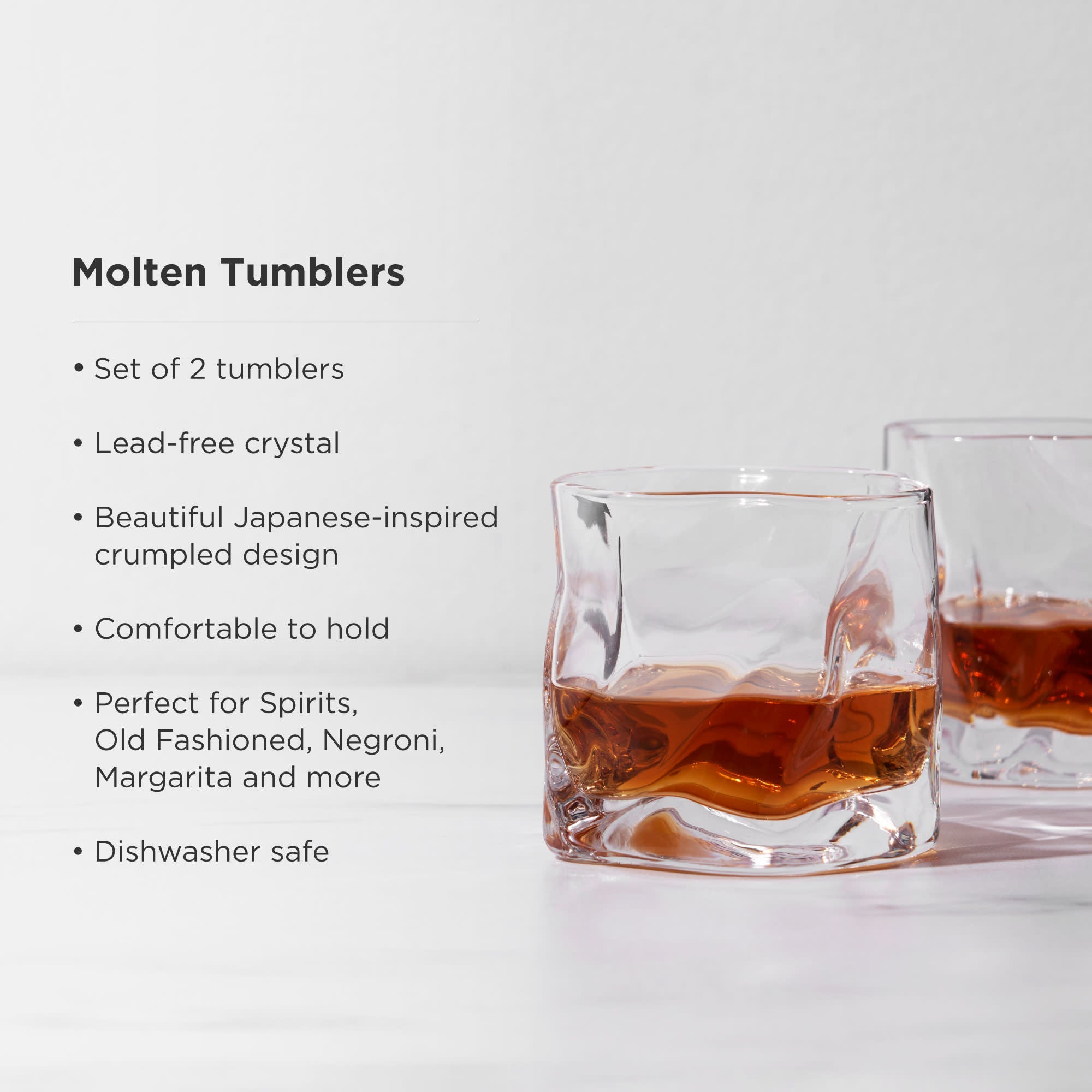Molten Tumblers - Decor Addict, LLC