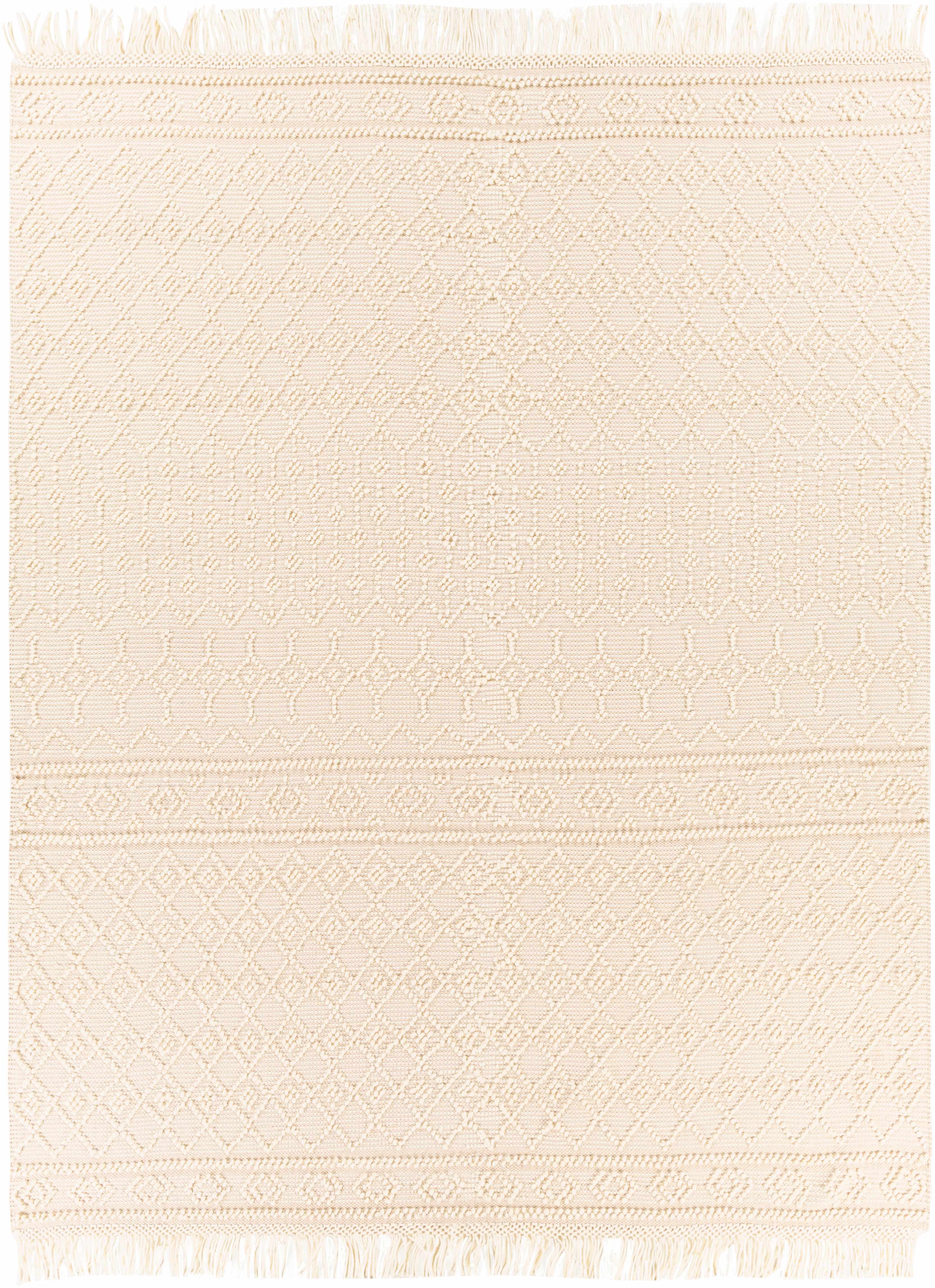 Brothers Beige Wool&Cotton Rug - Decor Addict, LLC