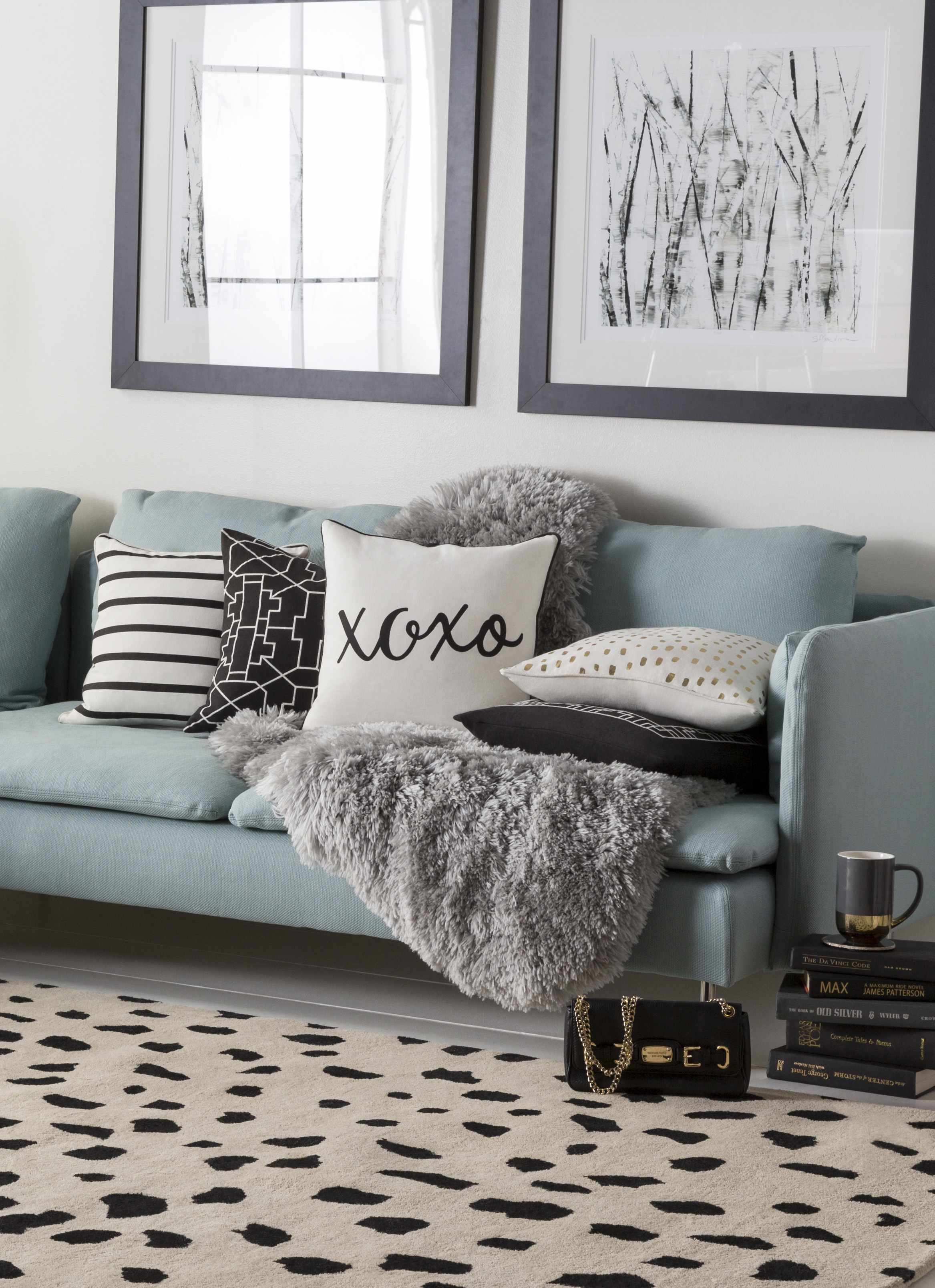 Guiseley Dalmatian Wool Area Rug - Decor Addict, LLC