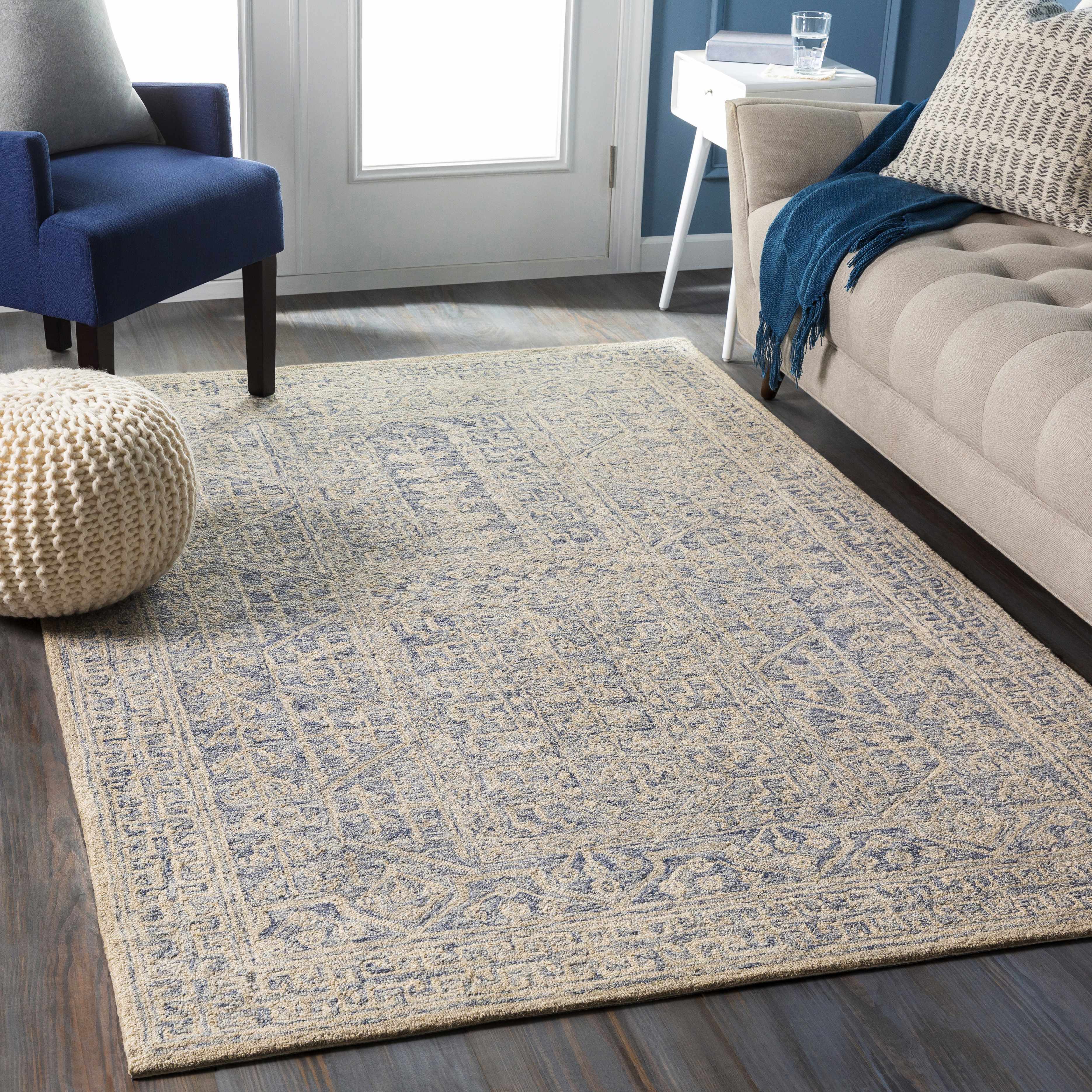 Hinton Wool Area Rug - Decor Addict, LLC