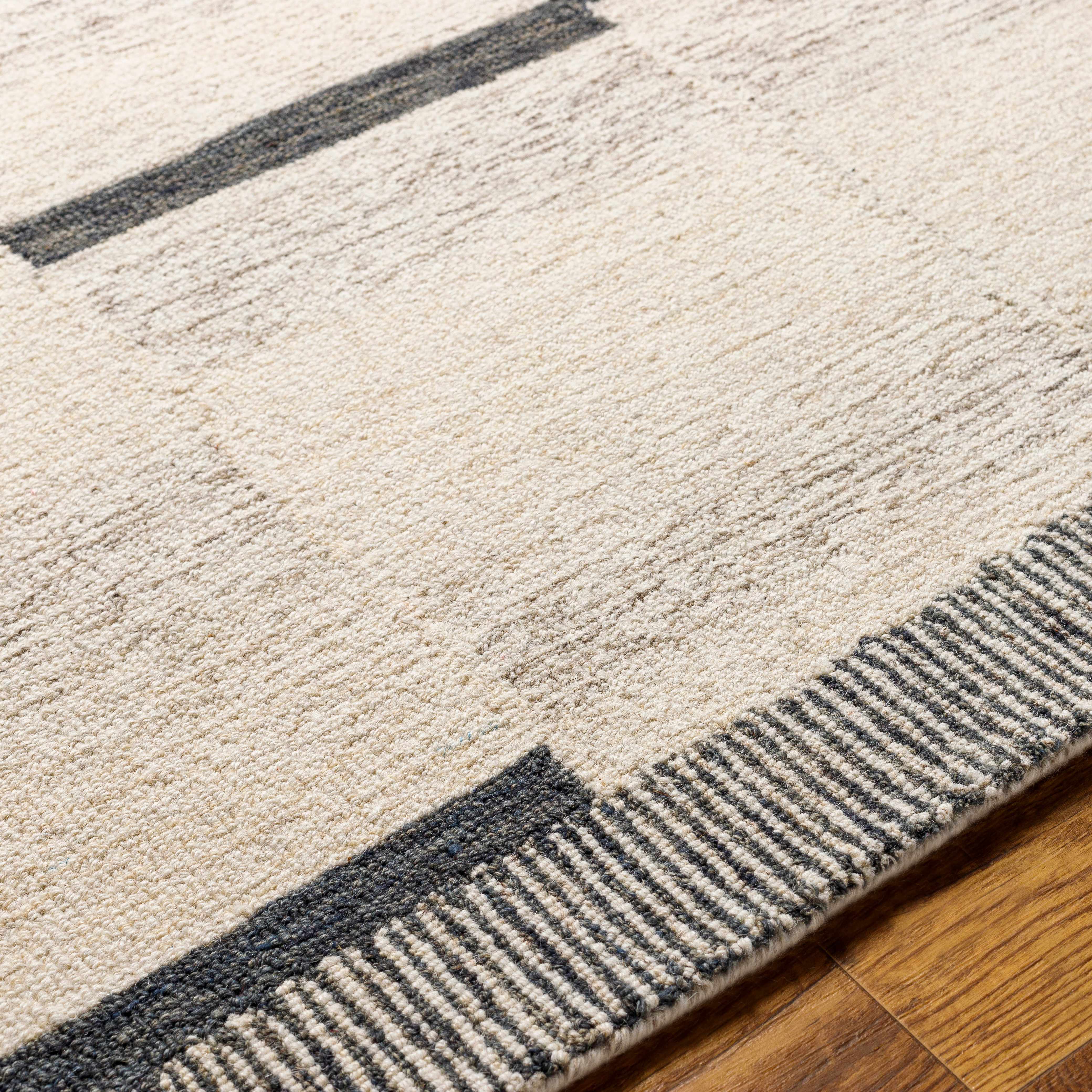 Aibonito Wool Area Rug - Decor Addict, LLC