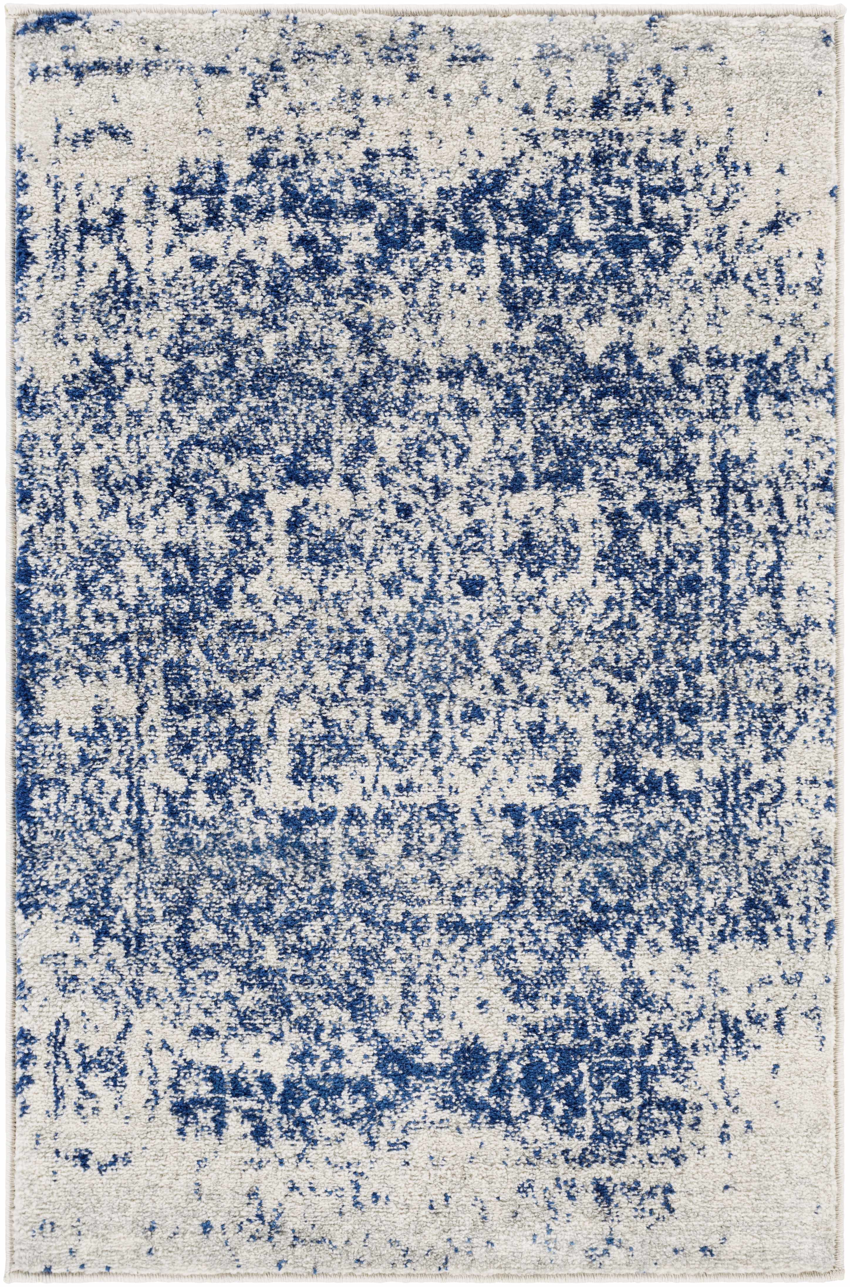 Rachel Navy Area Rug - Decor Addict, LLC