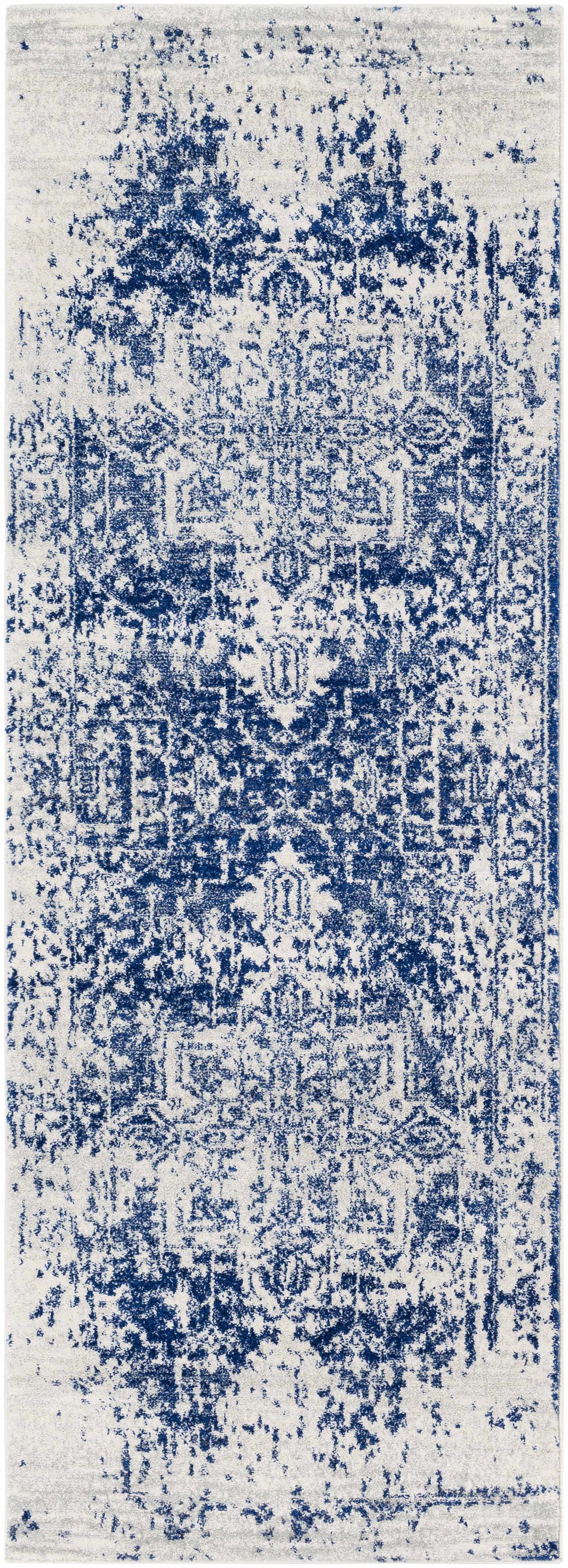 Rachel Navy Area Rug - Decor Addict, LLC