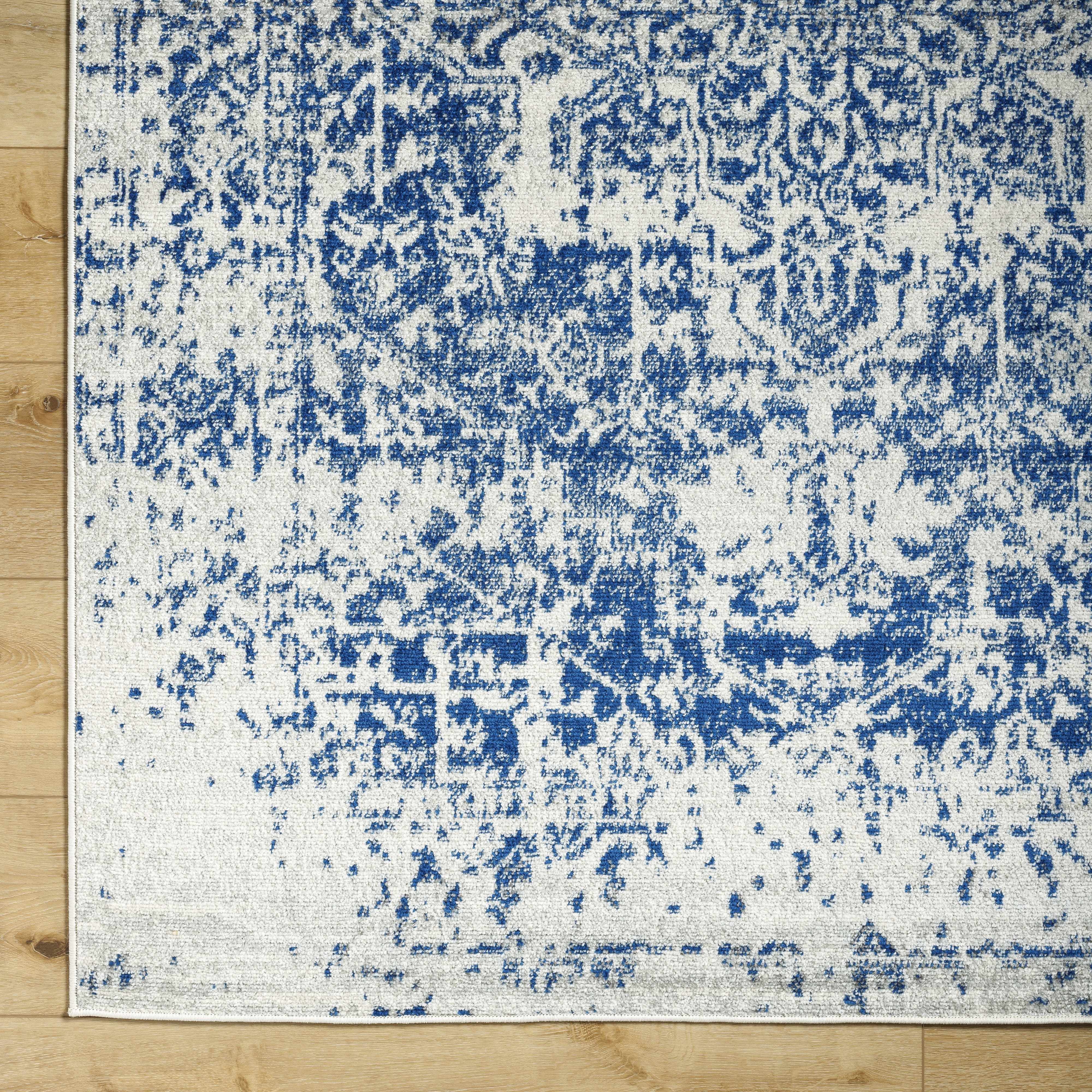 Rachel Navy Area Rug - Decor Addict, LLC