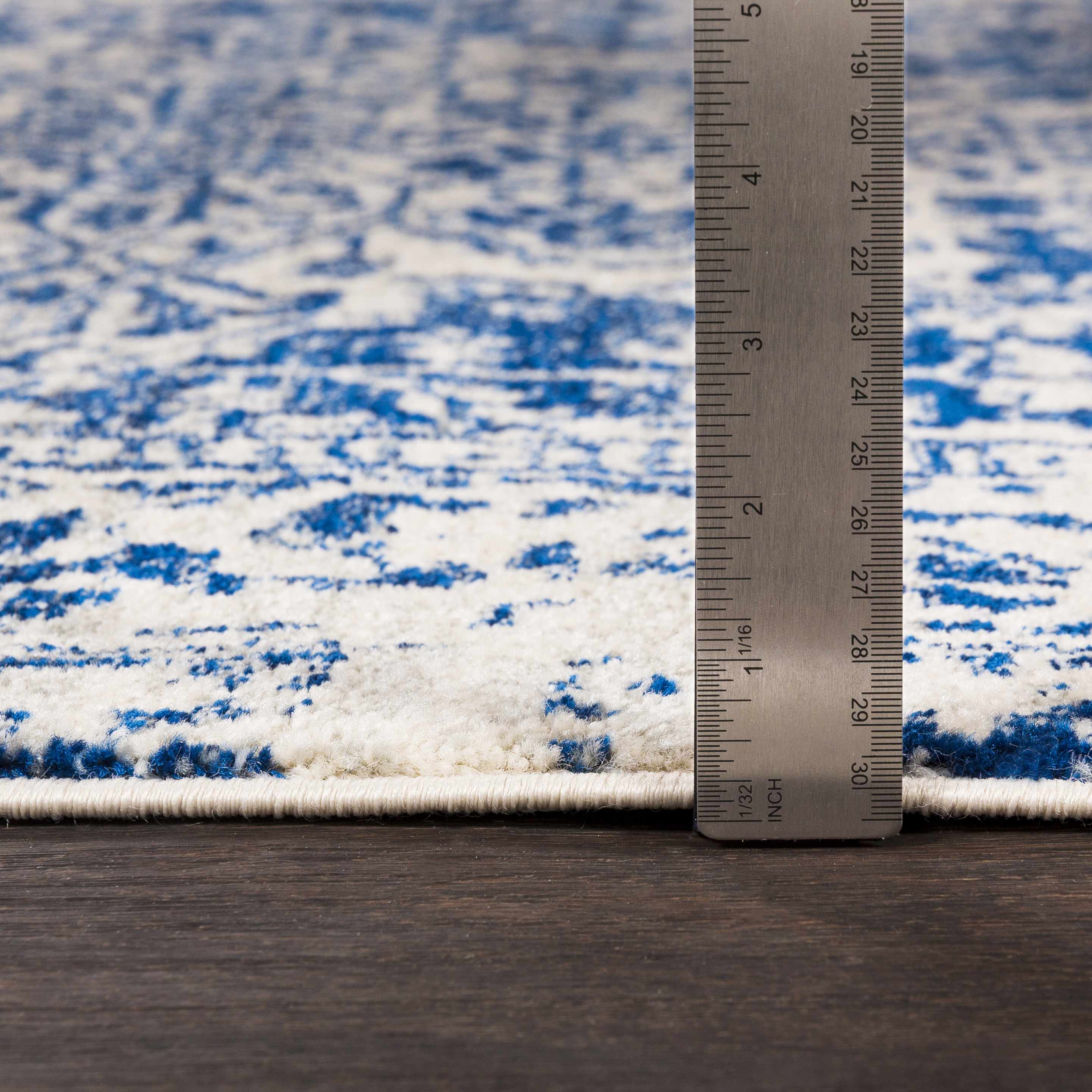 Rachel Navy Area Rug - Decor Addict, LLC