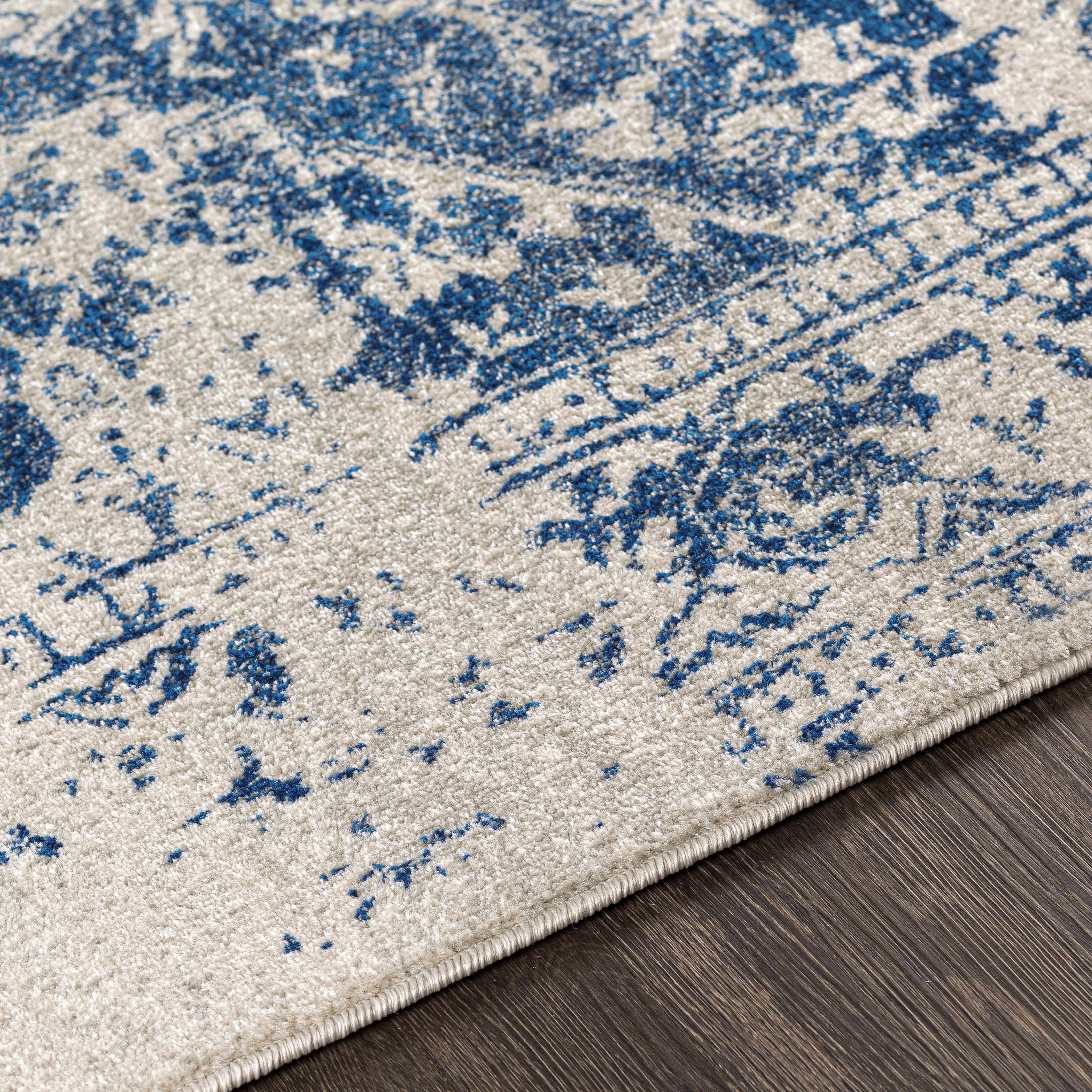 Rachel Navy Area Rug - Decor Addict, LLC