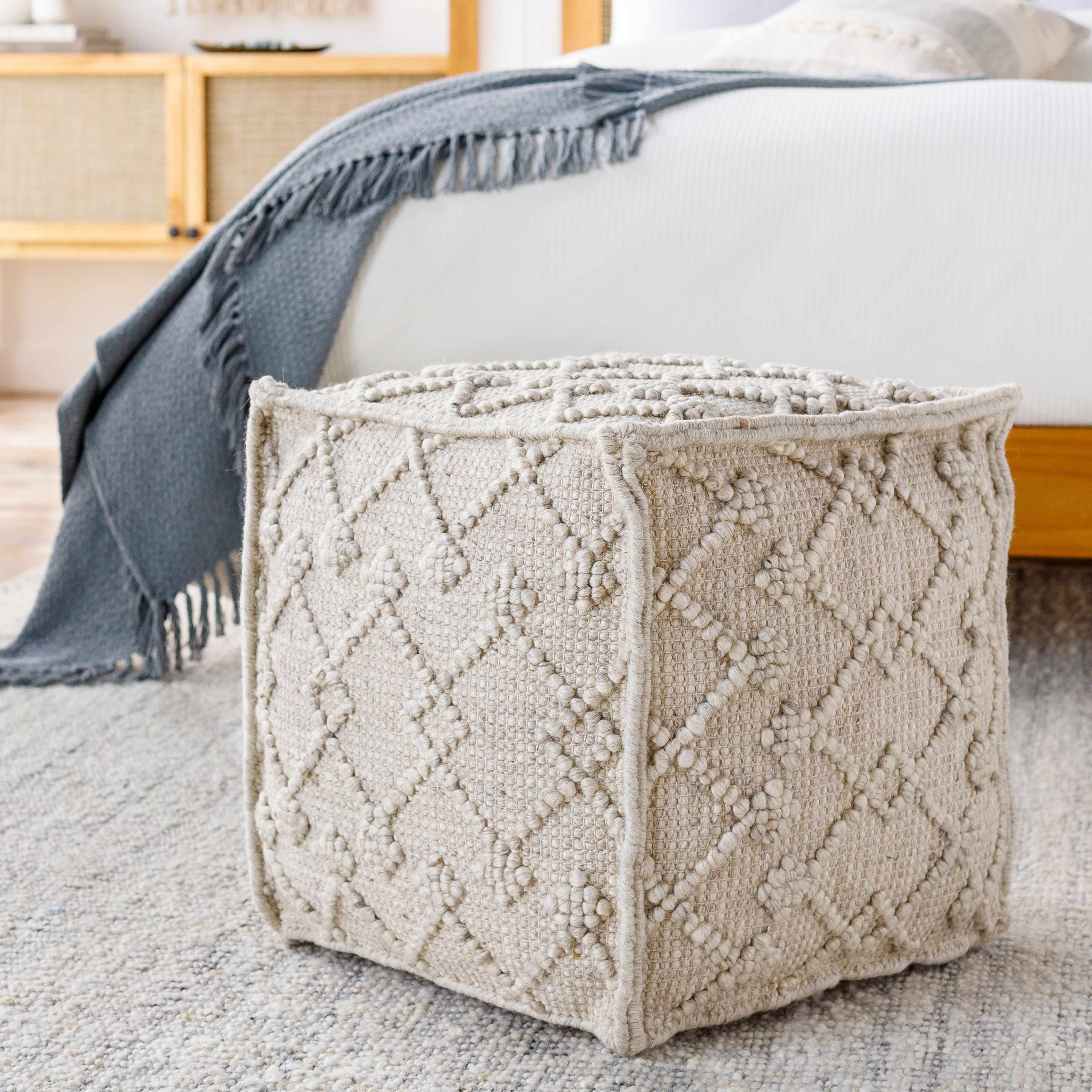 Toronto Pouf - Decor Addict, LLC