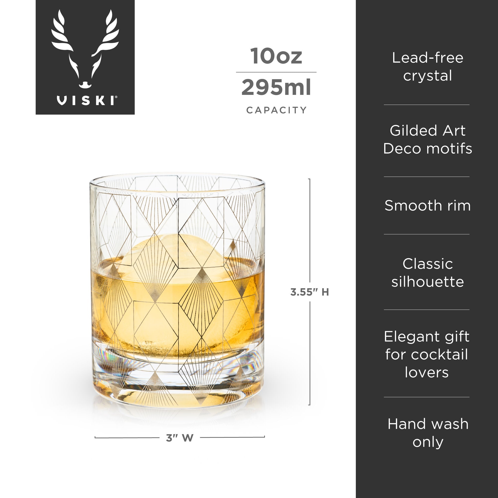 Metropolis Deco Tumbler - Decor Addict, LLC