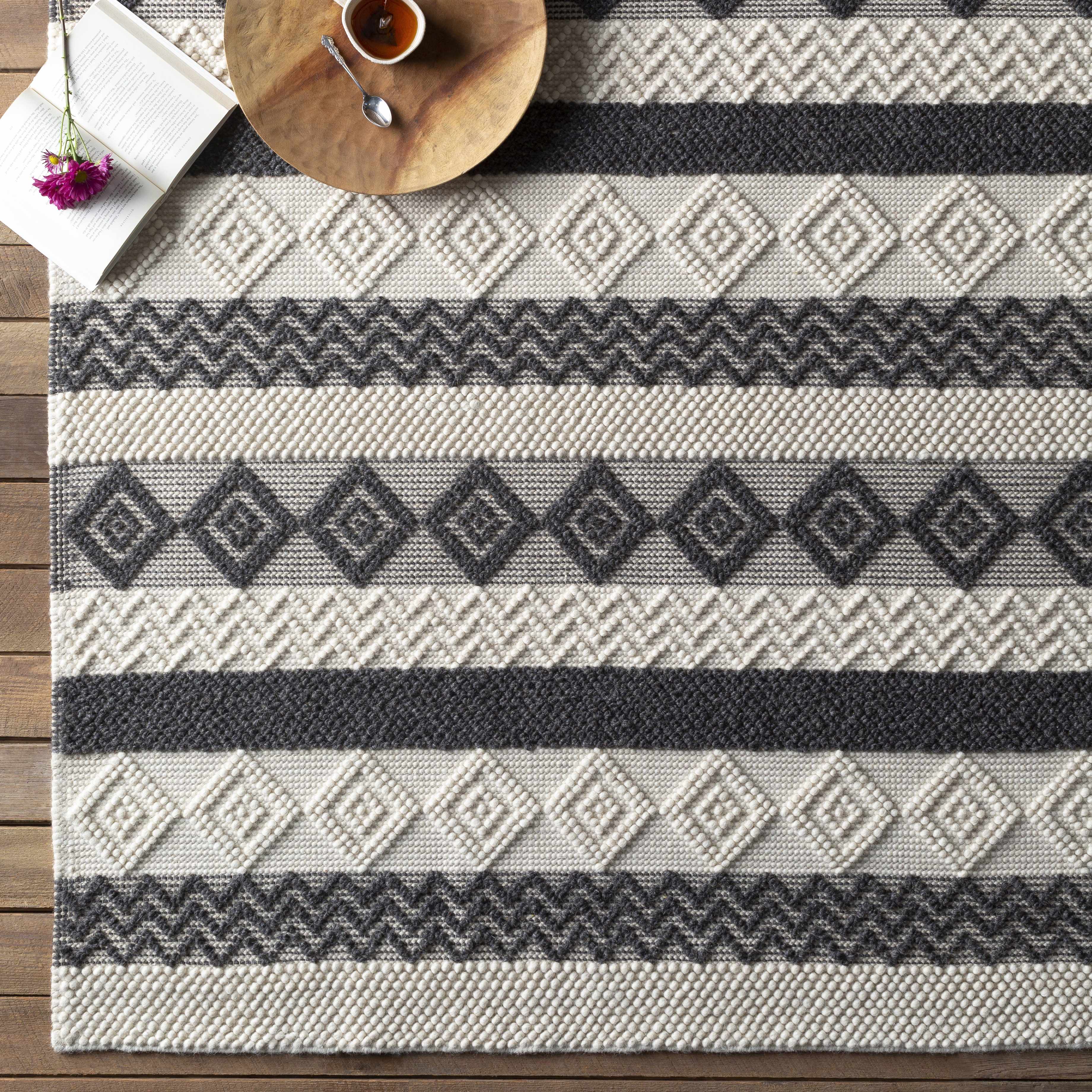 Carrsville Wool Area Rug - Decor Addict, LLC