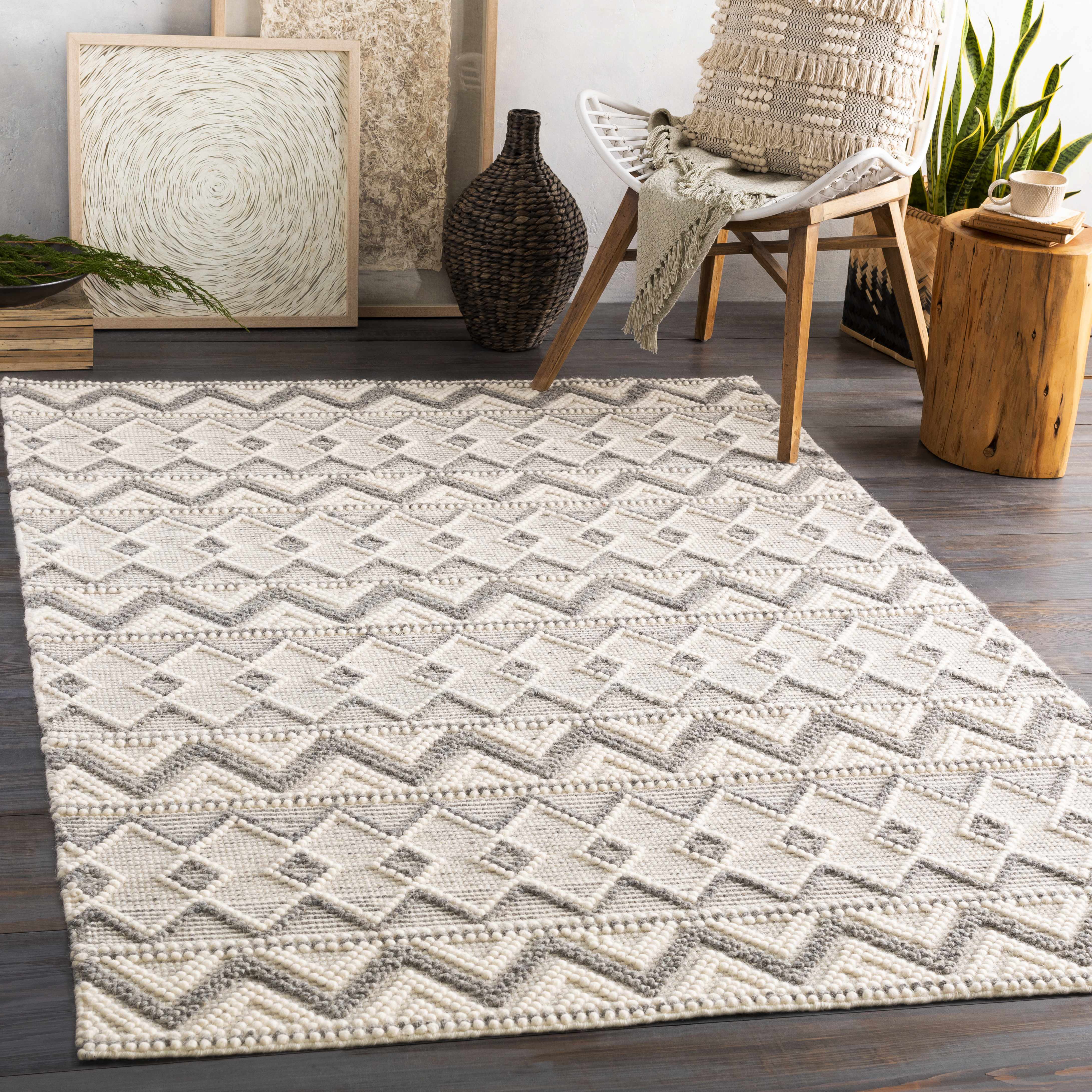 Antigo Wool Area Rug - Decor Addict, LLC