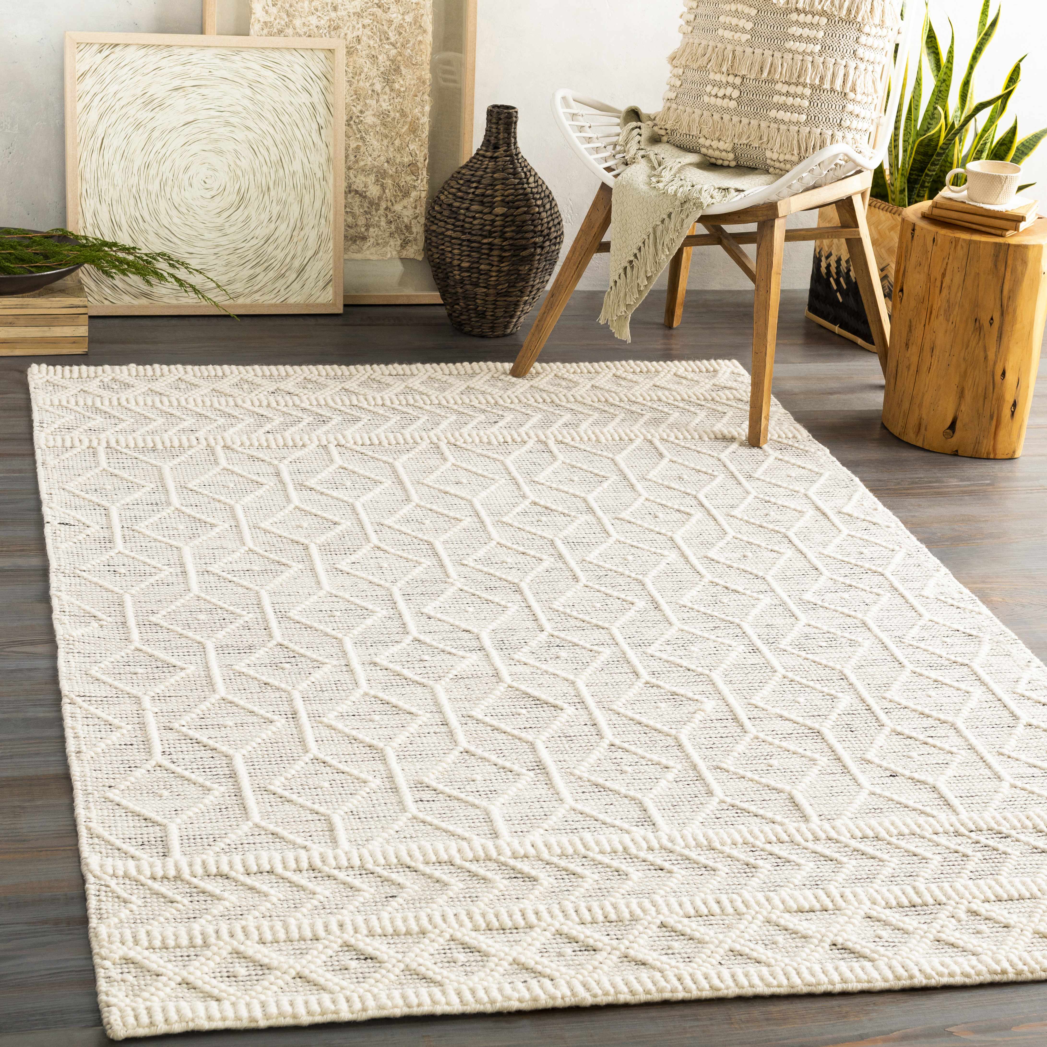 Carolina Wool Area Rug - Decor Addict, LLC
