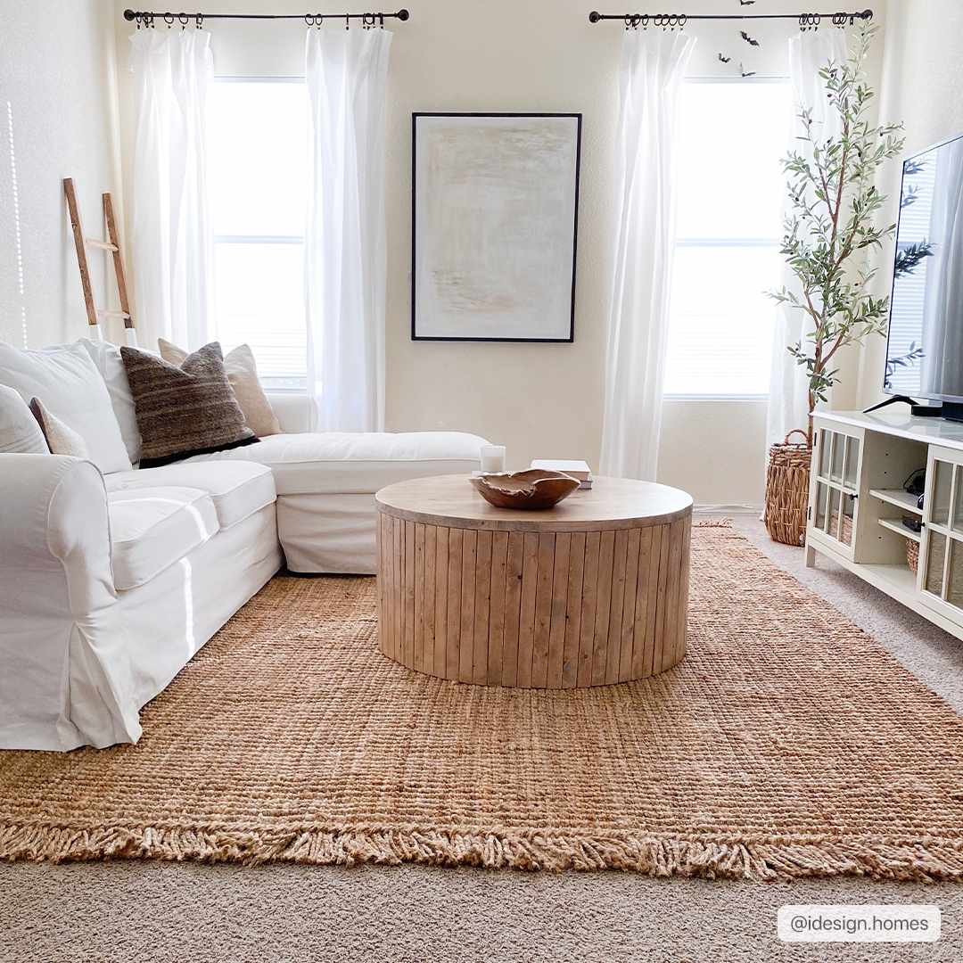 Senneterre Natural Jute Rug - Decor Addict, LLC