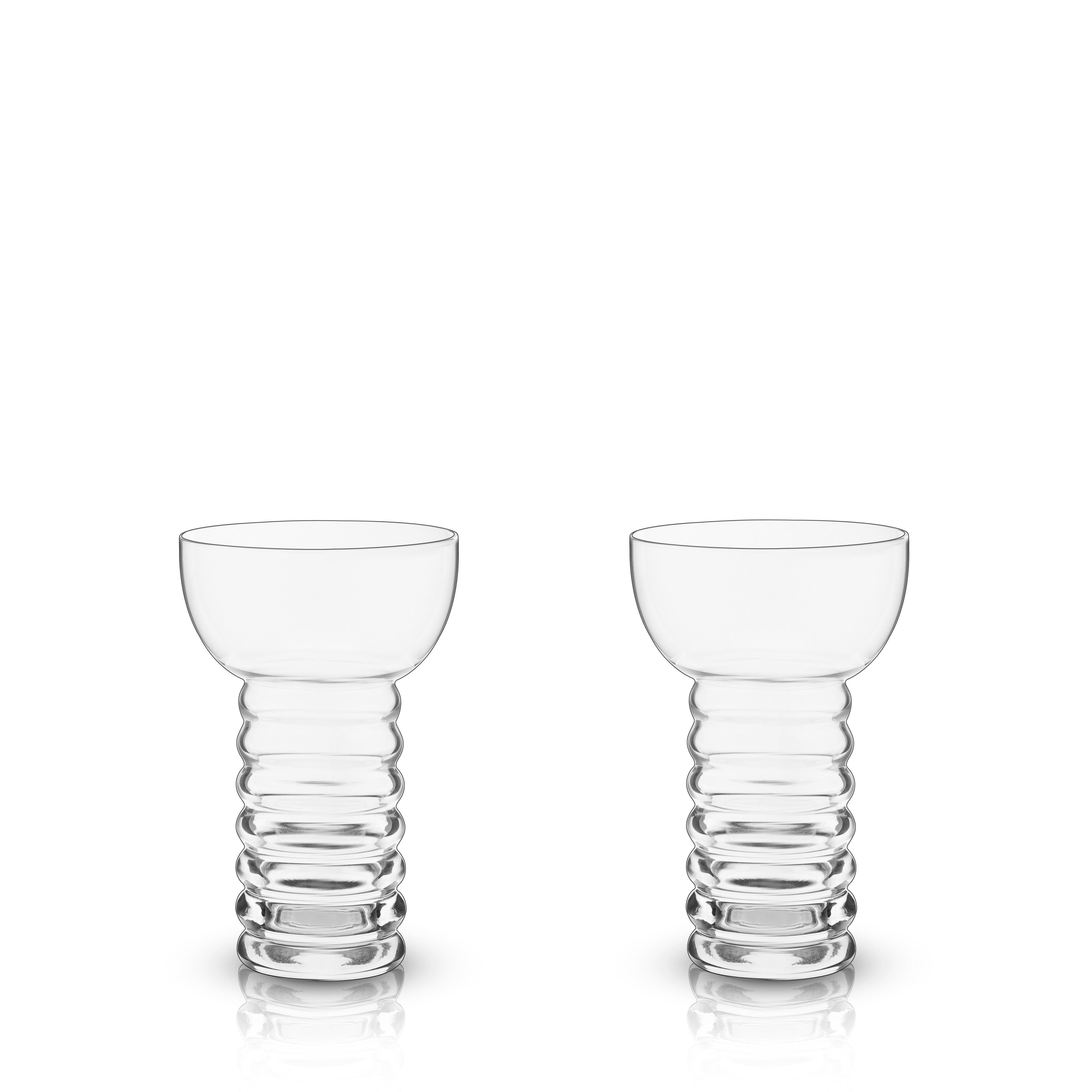 Pacific Crystal Pearl Diver Glasses Set of 2 - Decor Addict, LLC