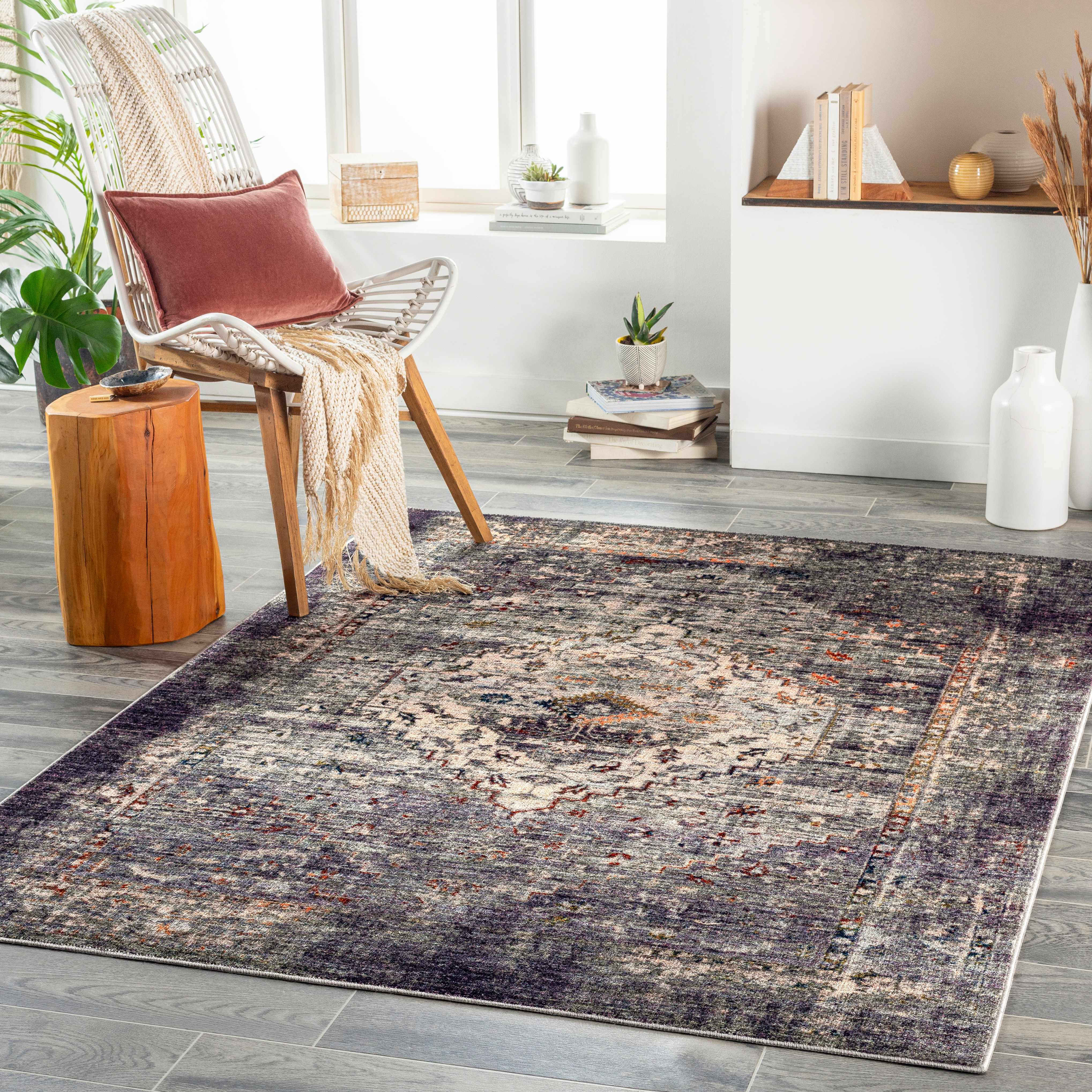 Basiad Washable Area Rug - Decor Addict, LLC