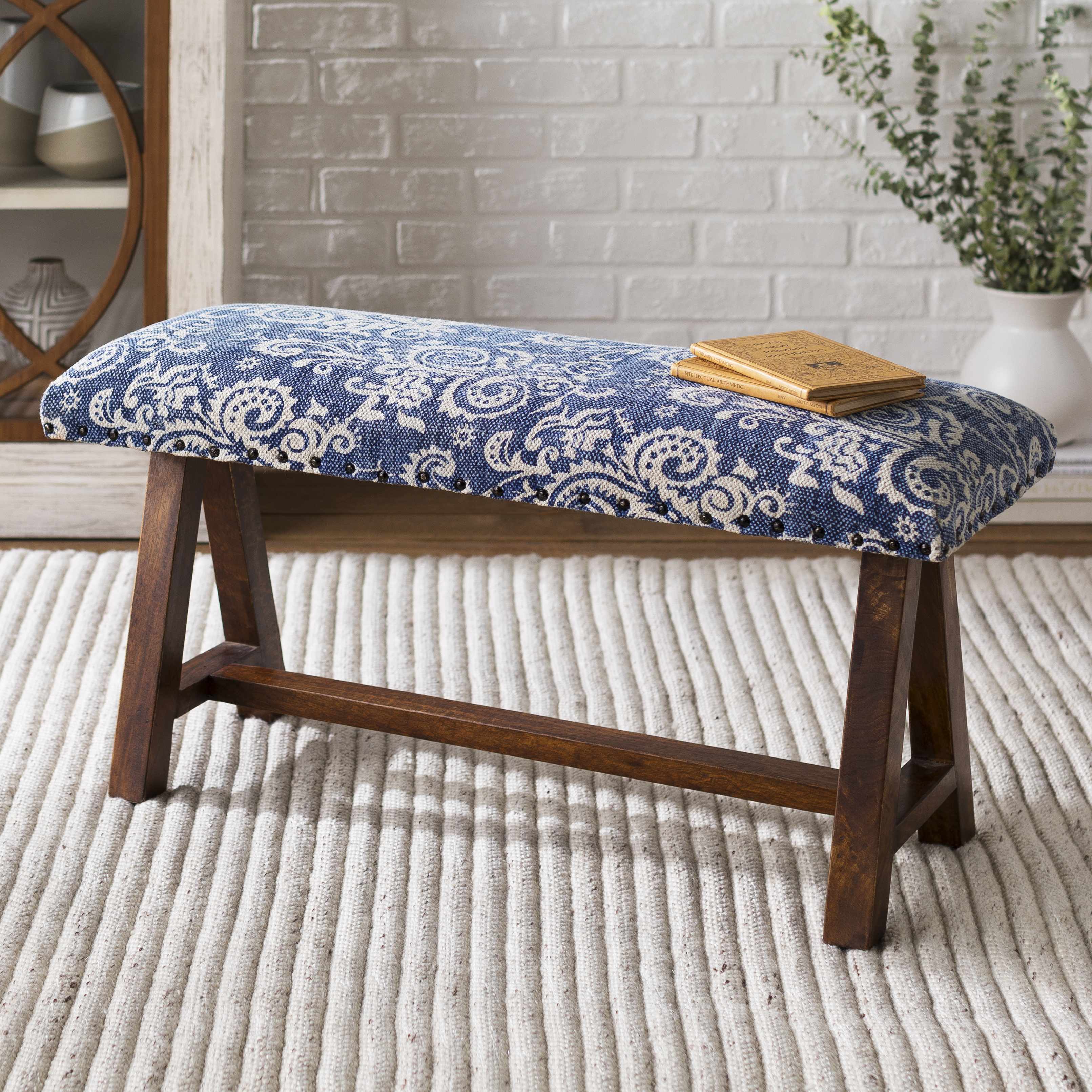 Spearman Upholstered Bench - Decor Addict, LLC