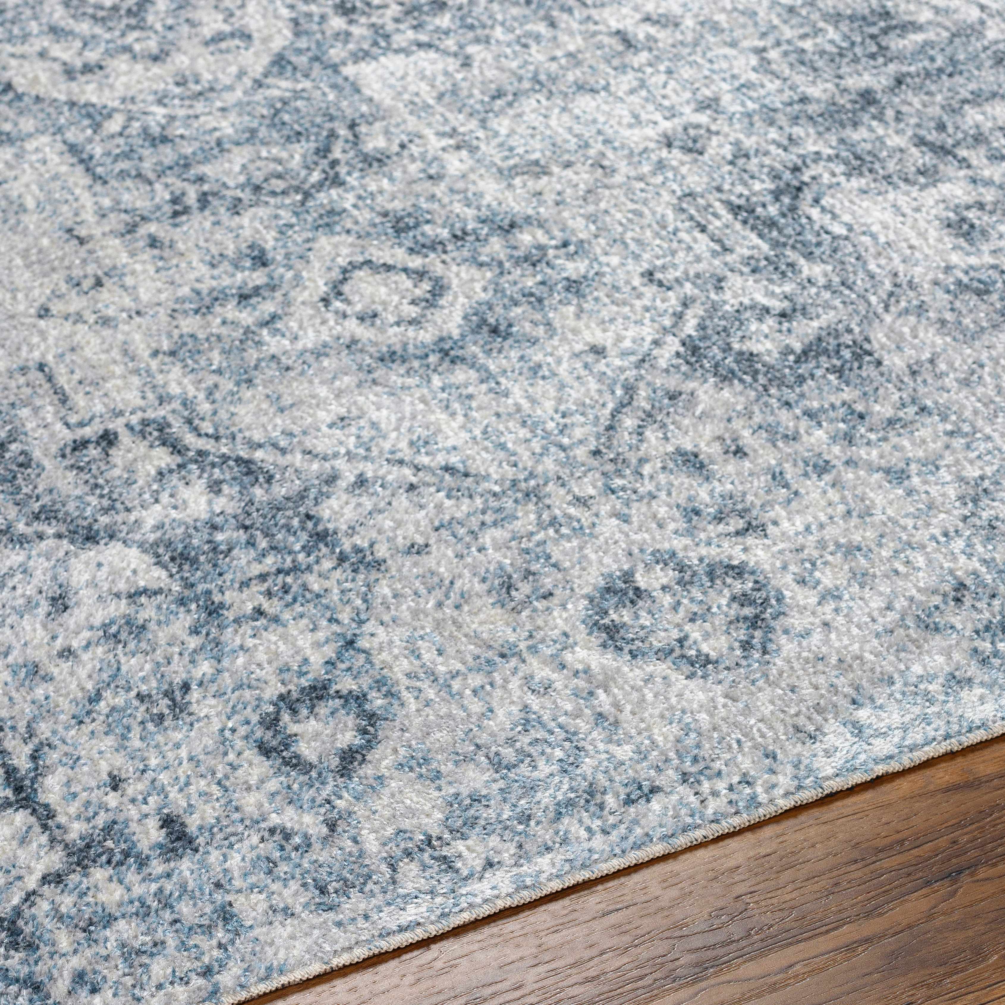 Ankti Aqua Washable Area Rug - Decor Addict, LLC
