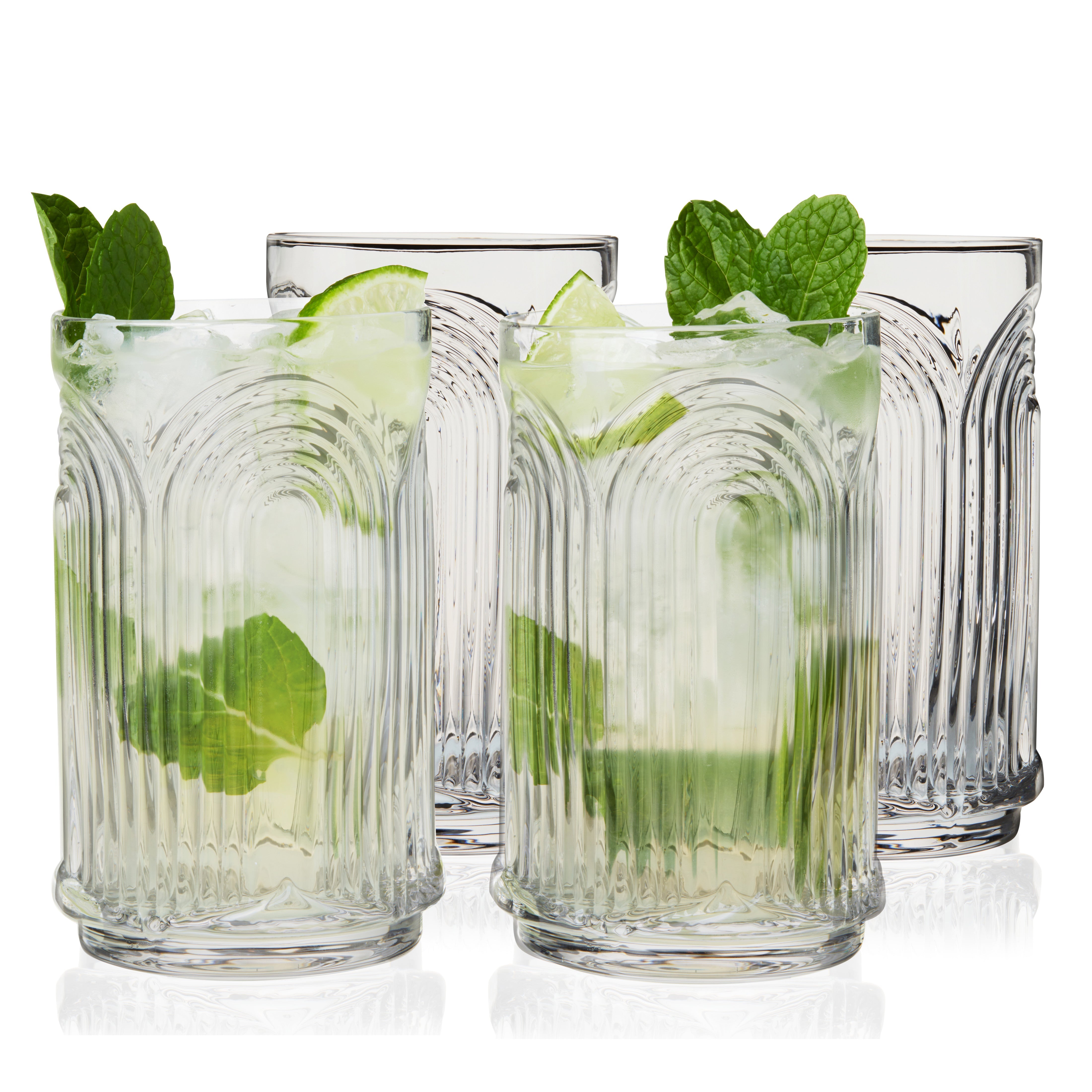 Beau Highball Glasses - Decor Addict, LLC